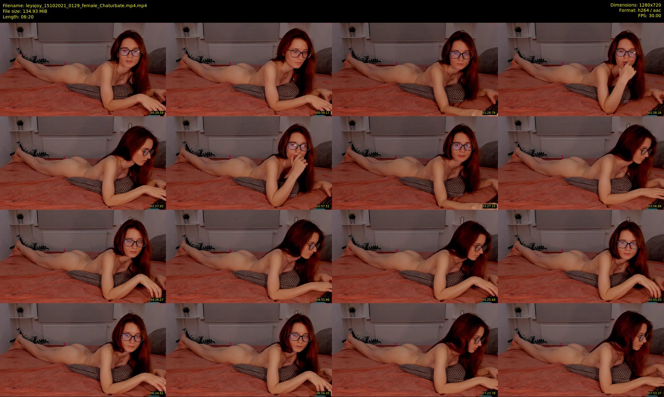 leyajoy — 9 minute Chaturbate female cam show recording, 720p, Oct 15, 2021