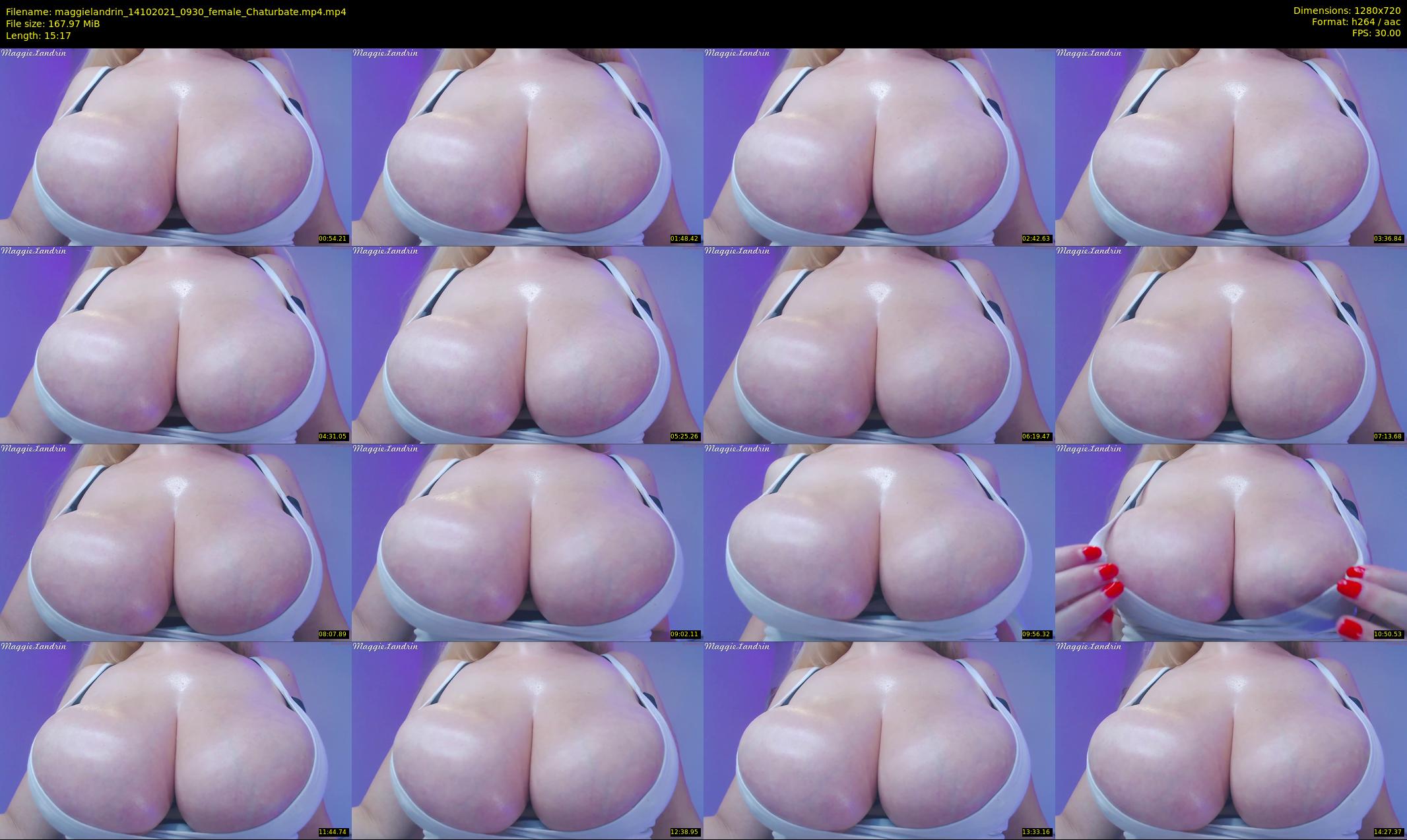 maggielandrin — 16 minute Chaturbate female cam show recording, 720p, Oct 14, 2021
