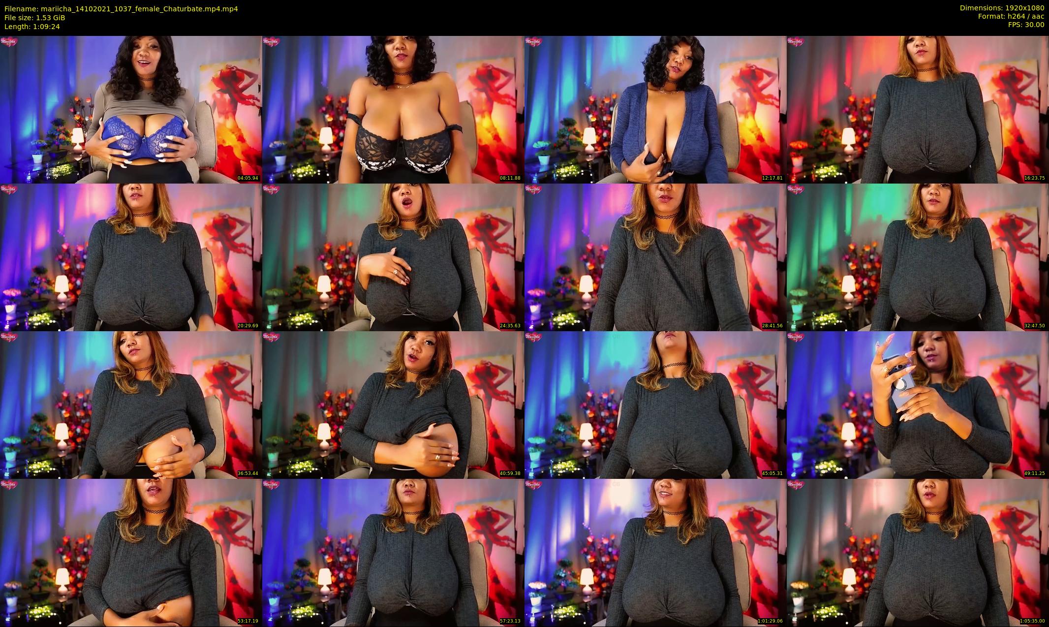 mariicha — 70 minute Chaturbate female cam show recording, 1080p, Oct 14, 2021