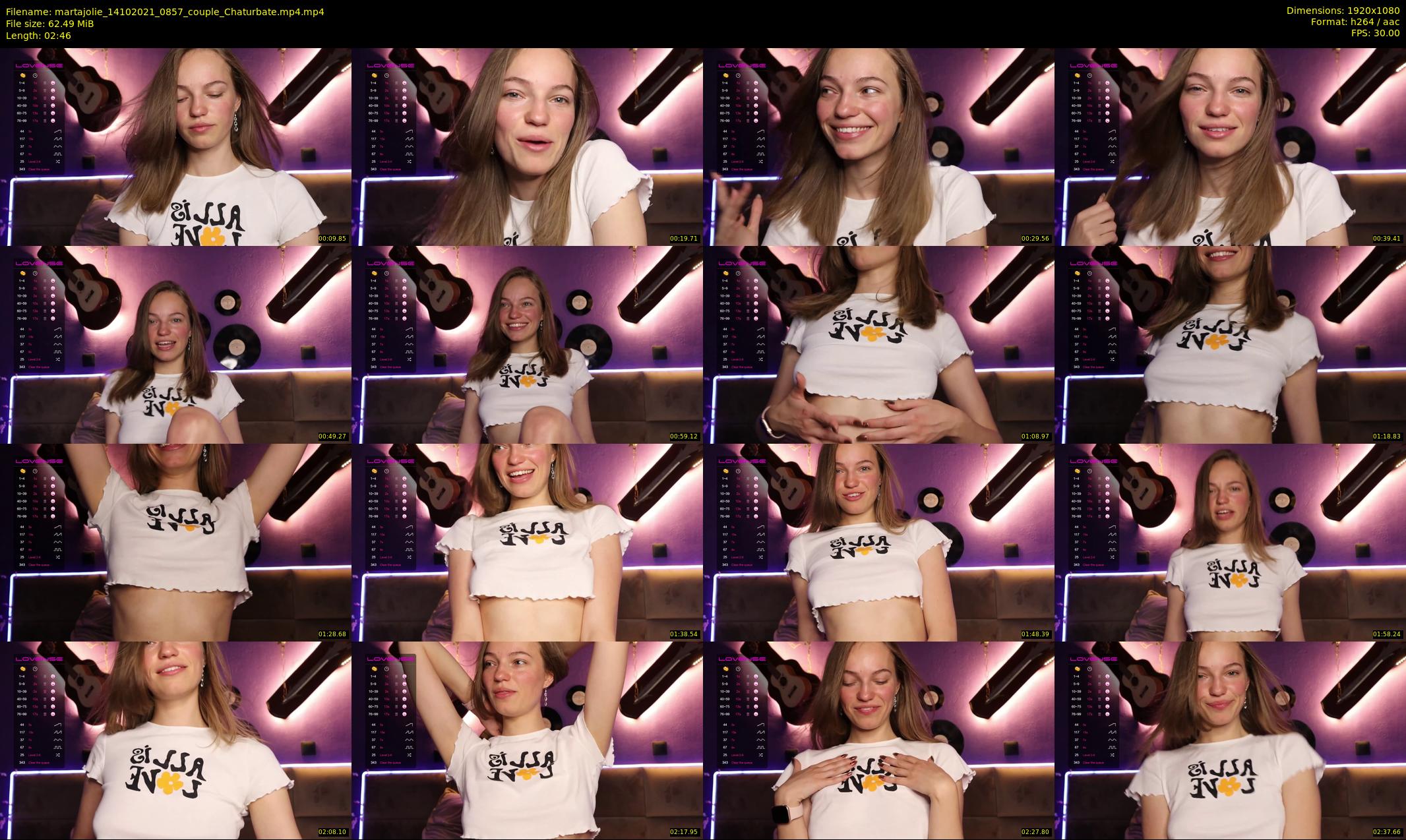martajolie — 3 minute Chaturbate female cam show recording, 1080p, Oct 14, 2021