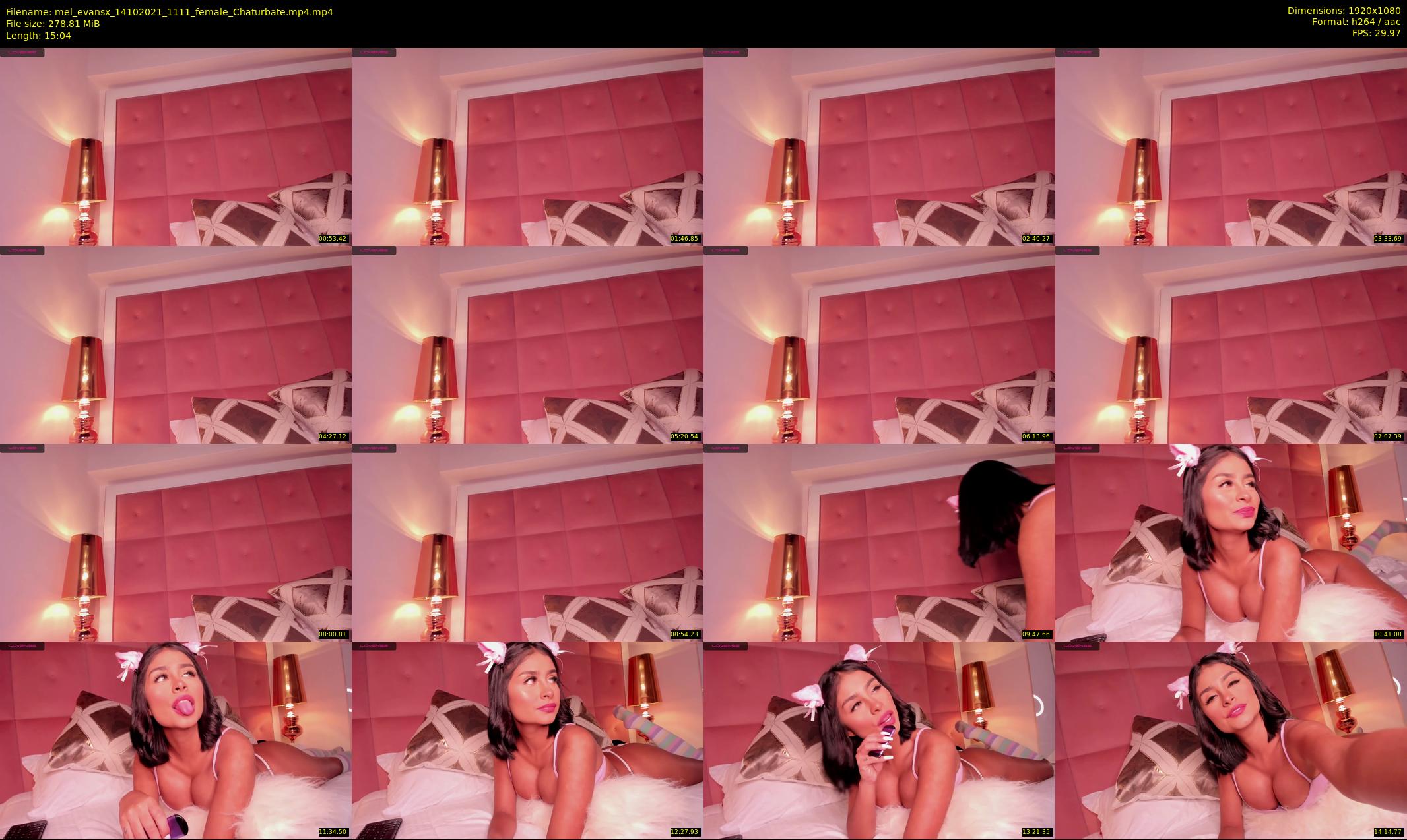mel_evansx — 16 minute Chaturbate female cam show recording, 1080p, Oct 14, 2021
