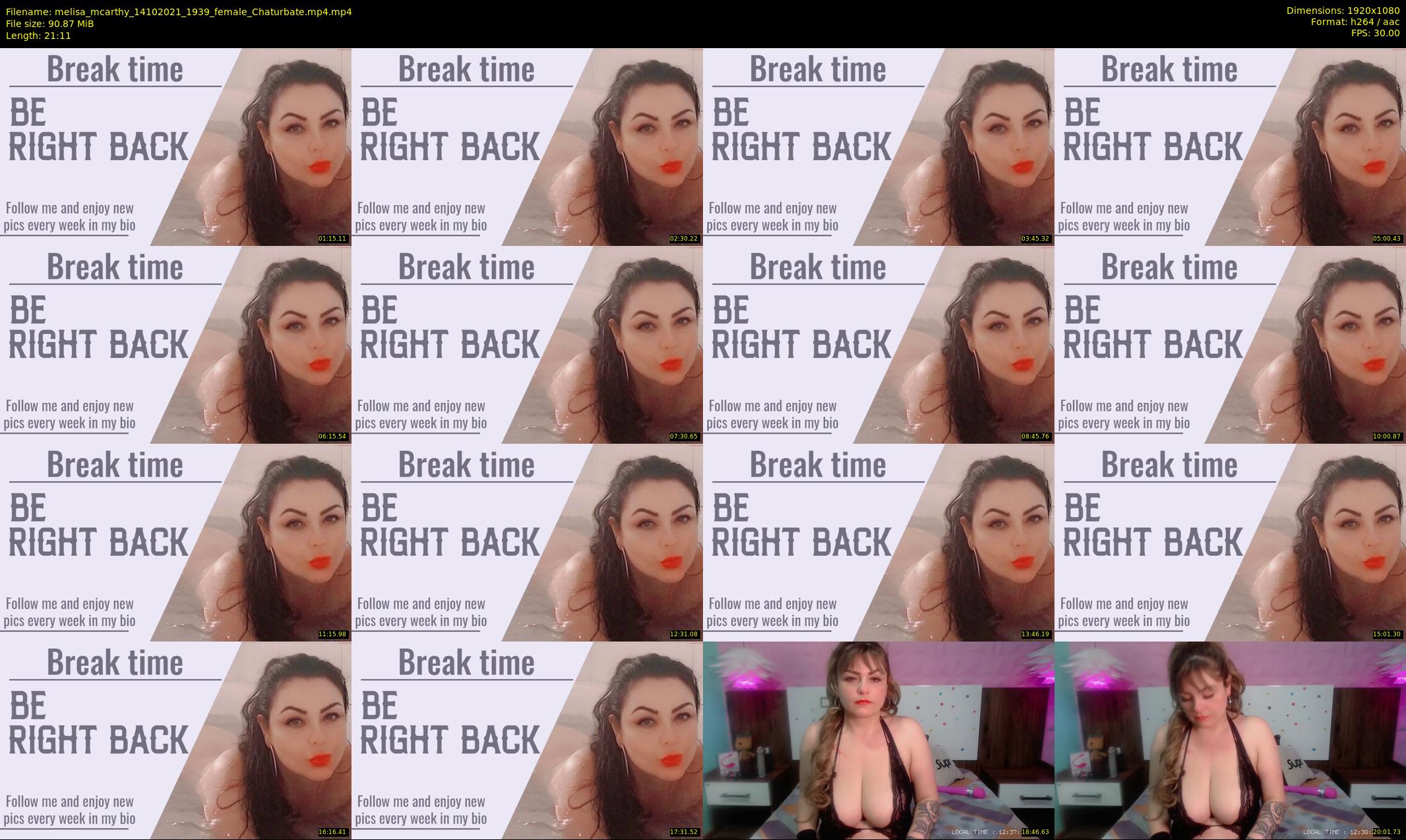 melisa_mcarthy — 22 minute Chaturbate couple cam show recording, 1080p, Oct 14, 2021