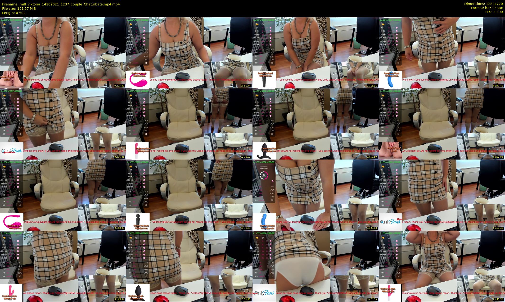 milf_viktoria — 8 minute Chaturbate female cam show recording, 720p, Oct 14, 2021