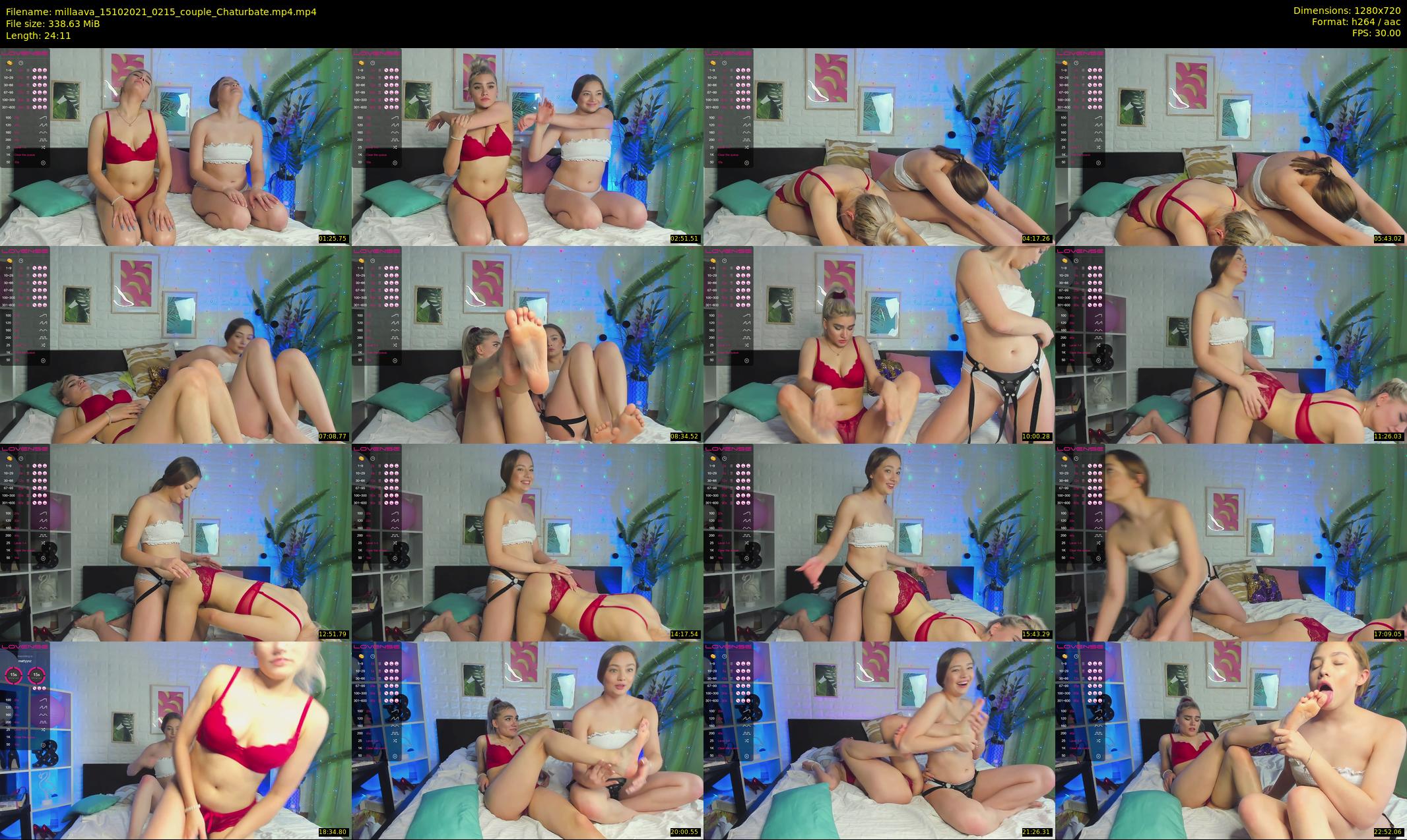 millaava — 25 minute Chaturbate female cam show recording, 720p, Oct 15, 2021