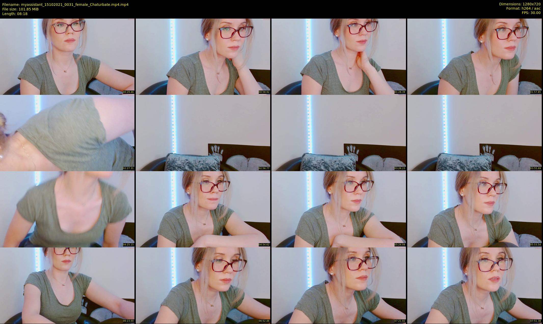 myassistant — 9 minute Chaturbate female cam show recording, 720p, Oct 15, 2021