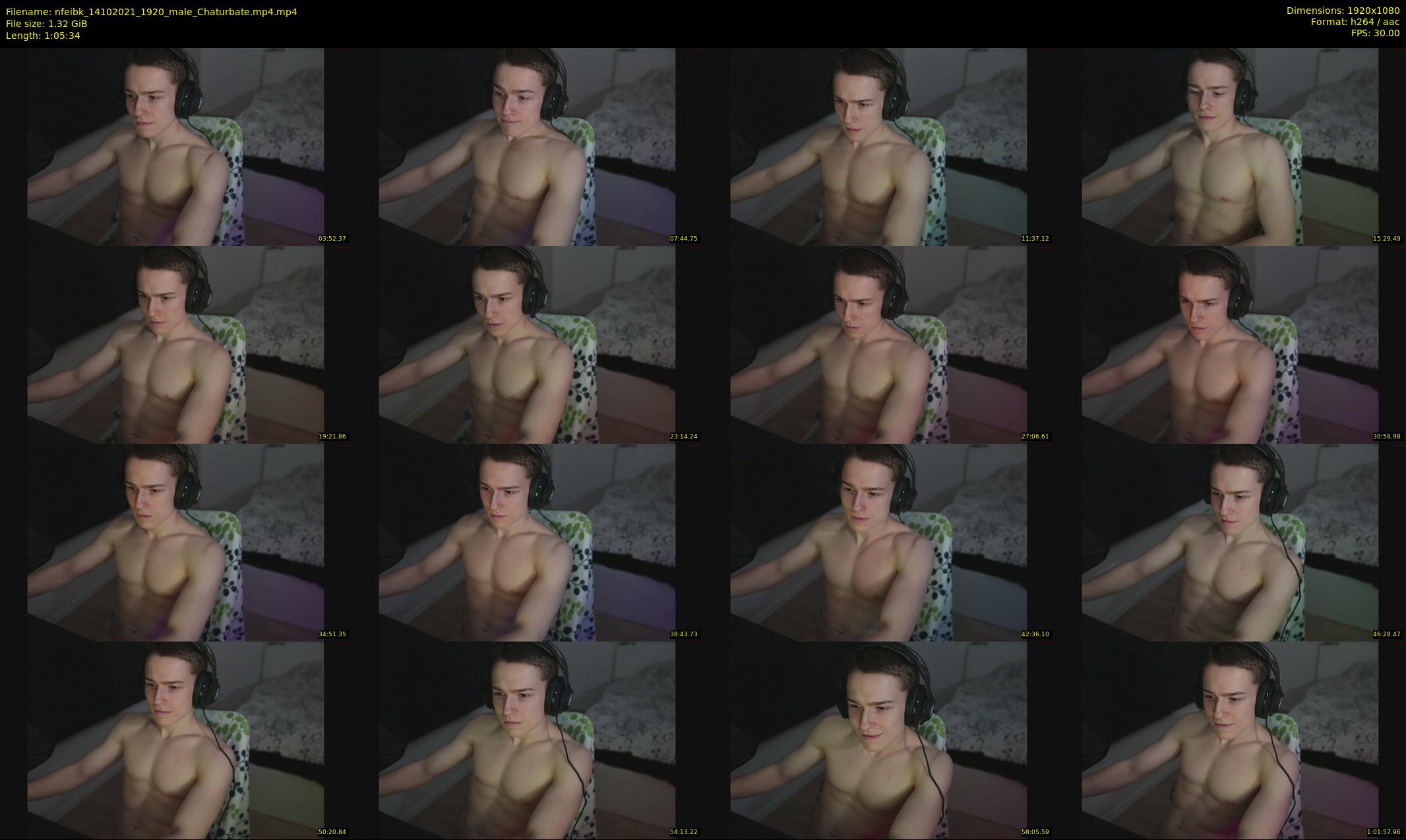 nfeibk — 66 minute Chaturbate male cam show recording, 1080p, Oct 14, 2021