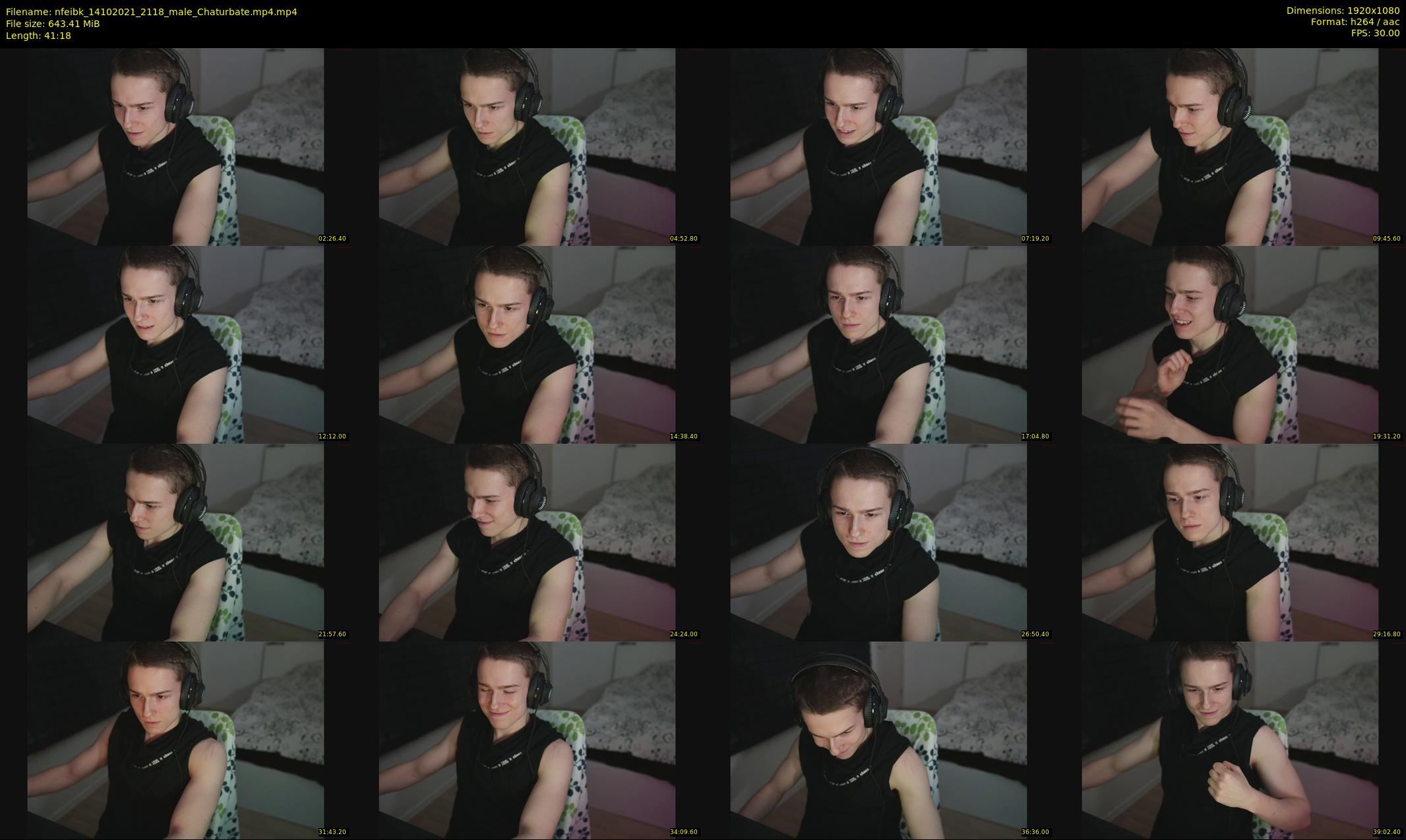 nfeibk — 42 minute Chaturbate male cam show recording, 1080p, Oct 14, 2021