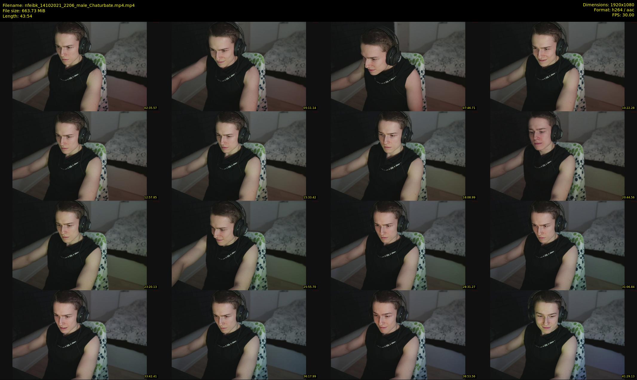 nfeibk — 44 minute Chaturbate male cam show recording, 1080p, Oct 14, 2021