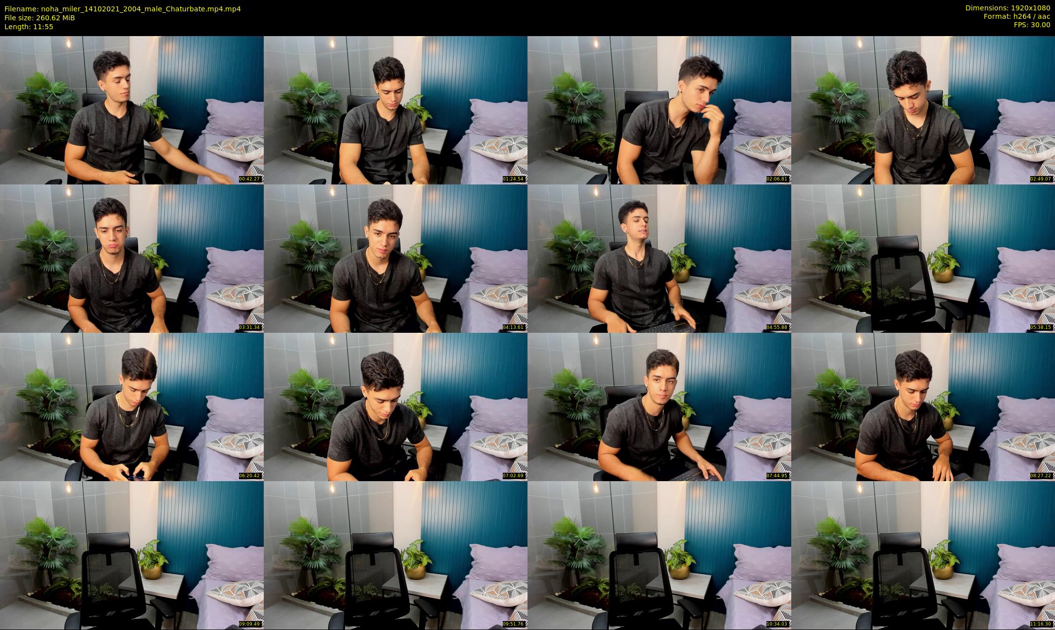 noha_miler — 12 minute Chaturbate male cam show recording, 1080p, Oct 14, 2021