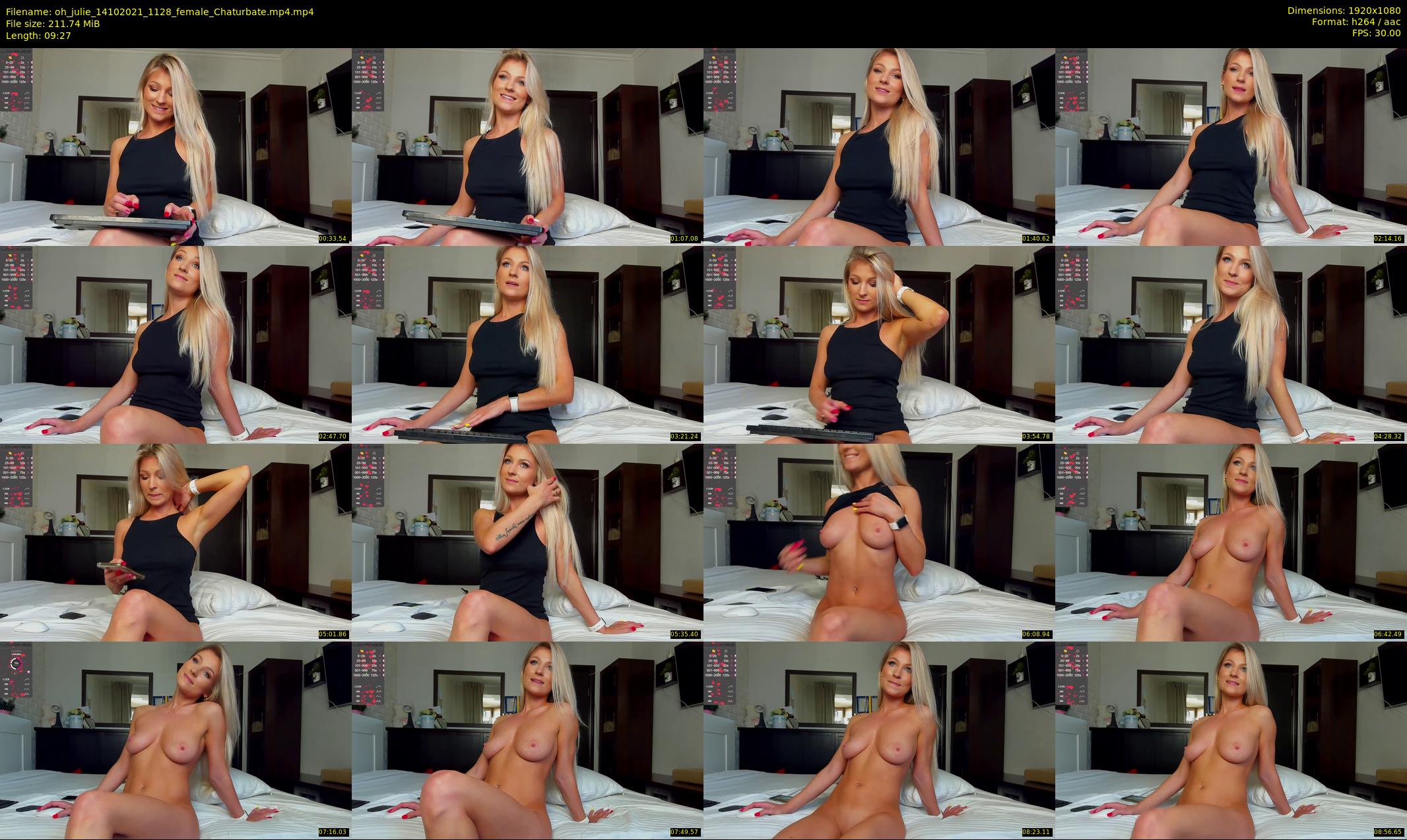 oh_julie — 10 minute Chaturbate female cam show recording, 1080p, Oct 14, 2021