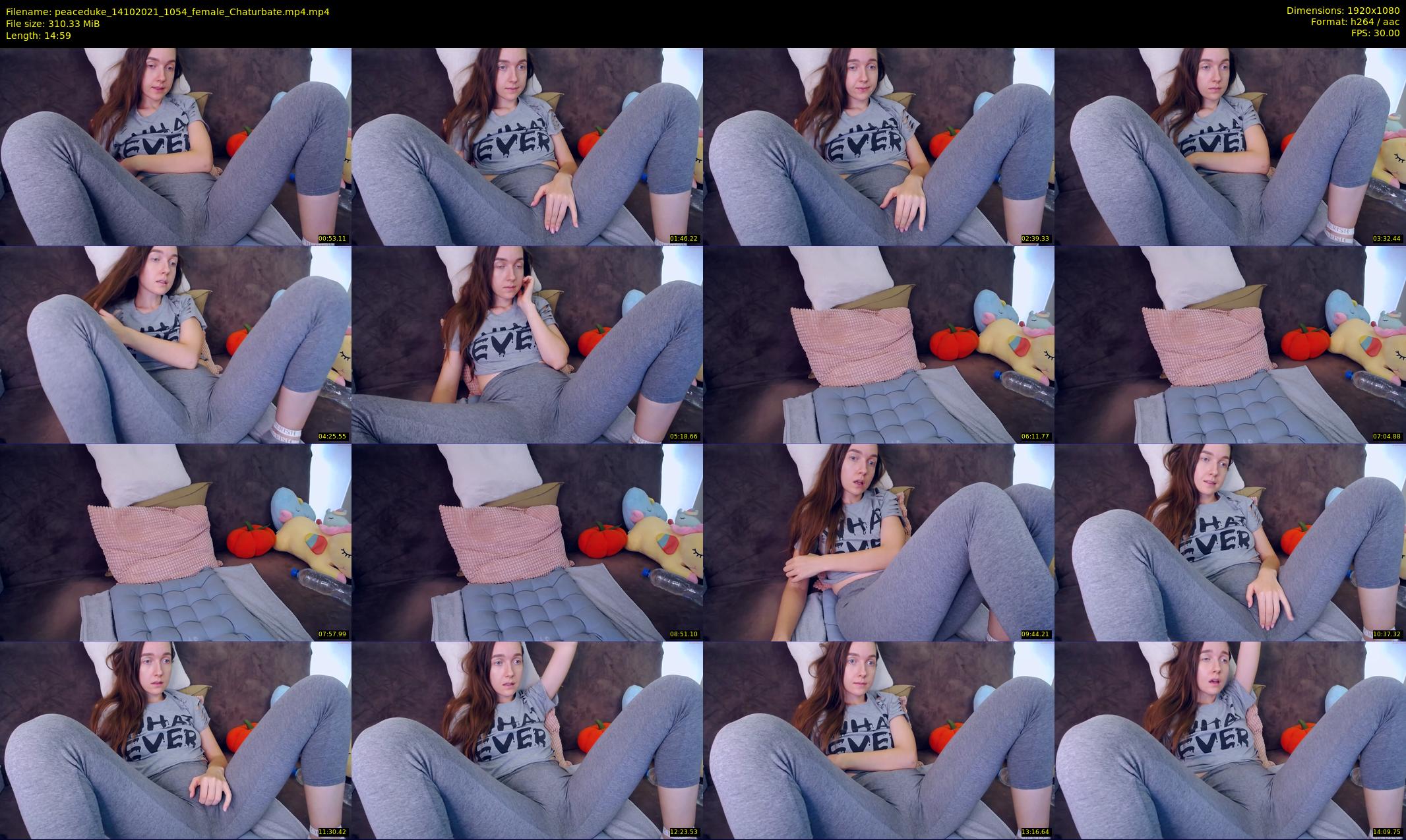 peaceduke — 15 minute Chaturbate female cam show recording, 1080p, Oct 14, 2021