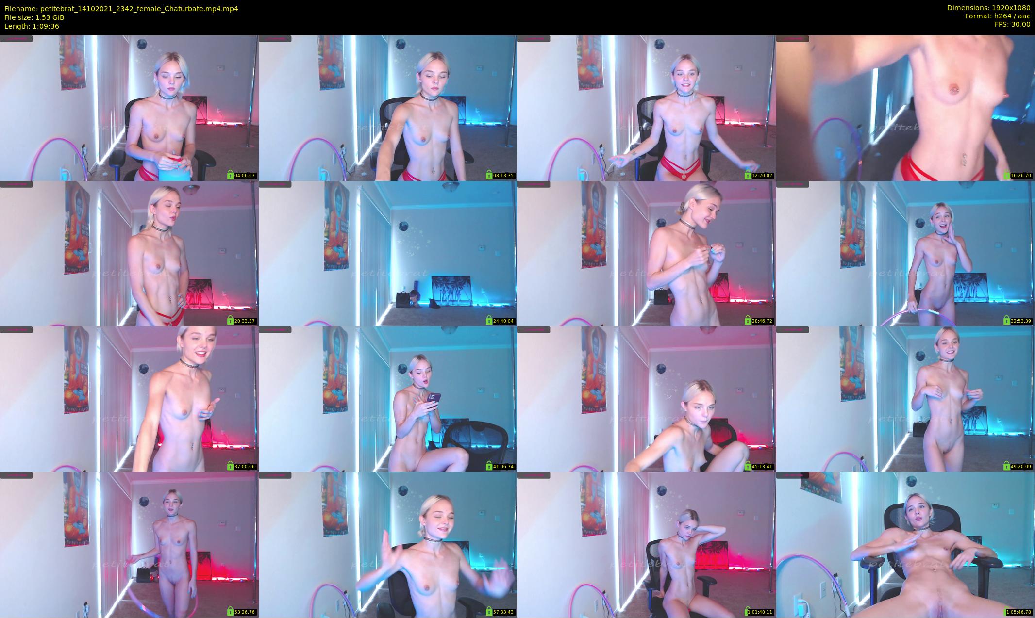petitebrat — 70 minute Chaturbate female cam show recording, 1080p, Oct 14, 2021