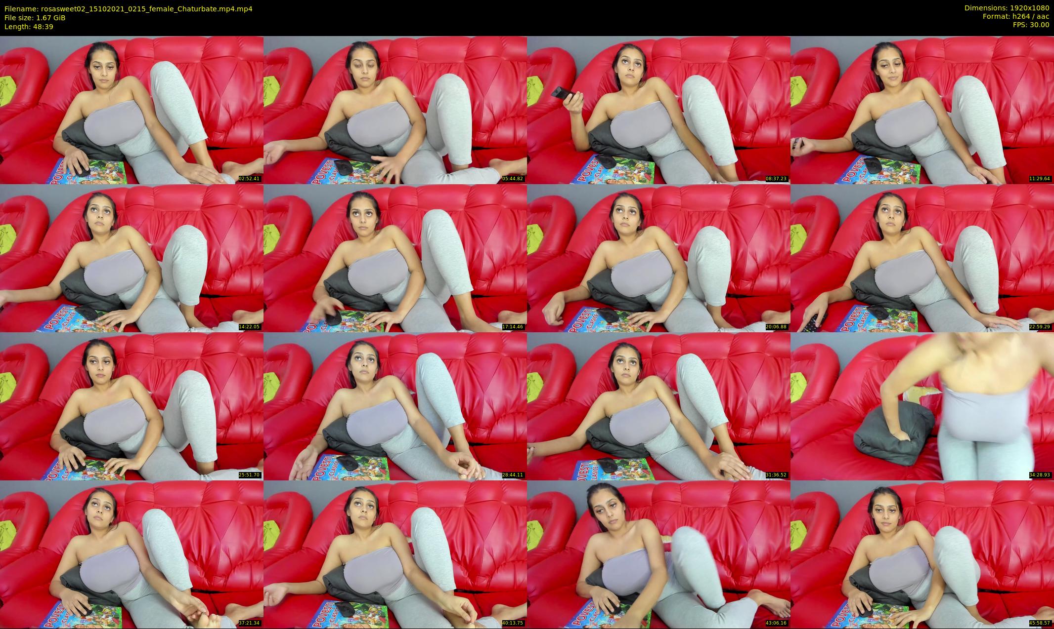 rosasweet02 — 49 minute Chaturbate female cam show recording, 1080p, Oct 15, 2021