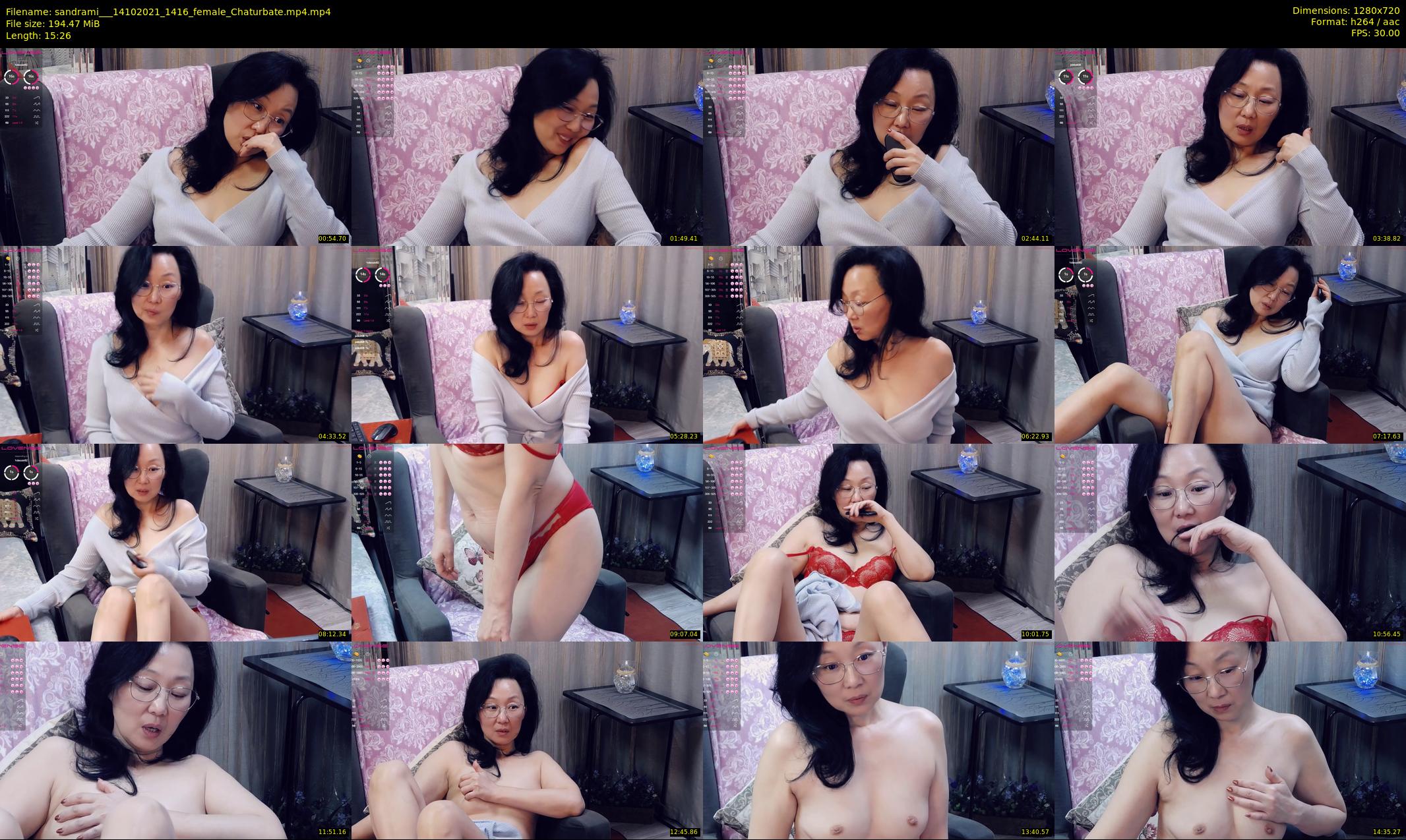 sandrami__ — 16 minute Chaturbate female cam show recording, 720p, Oct 14, 2021
