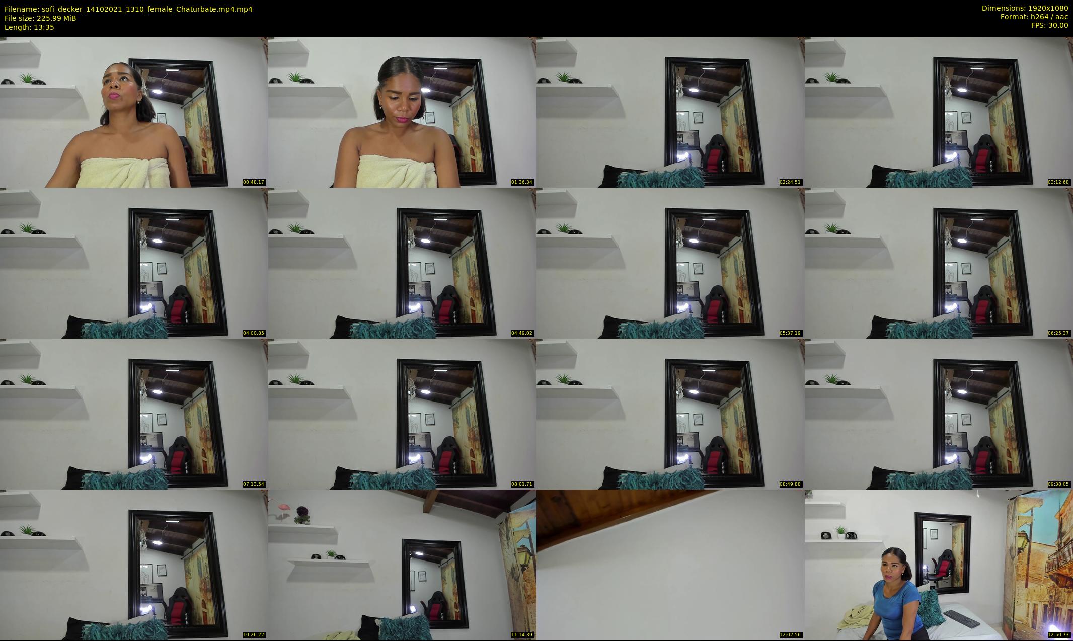 sofi_decker — 14 minute Chaturbate female cam show recording, 1080p, Oct 14, 2021