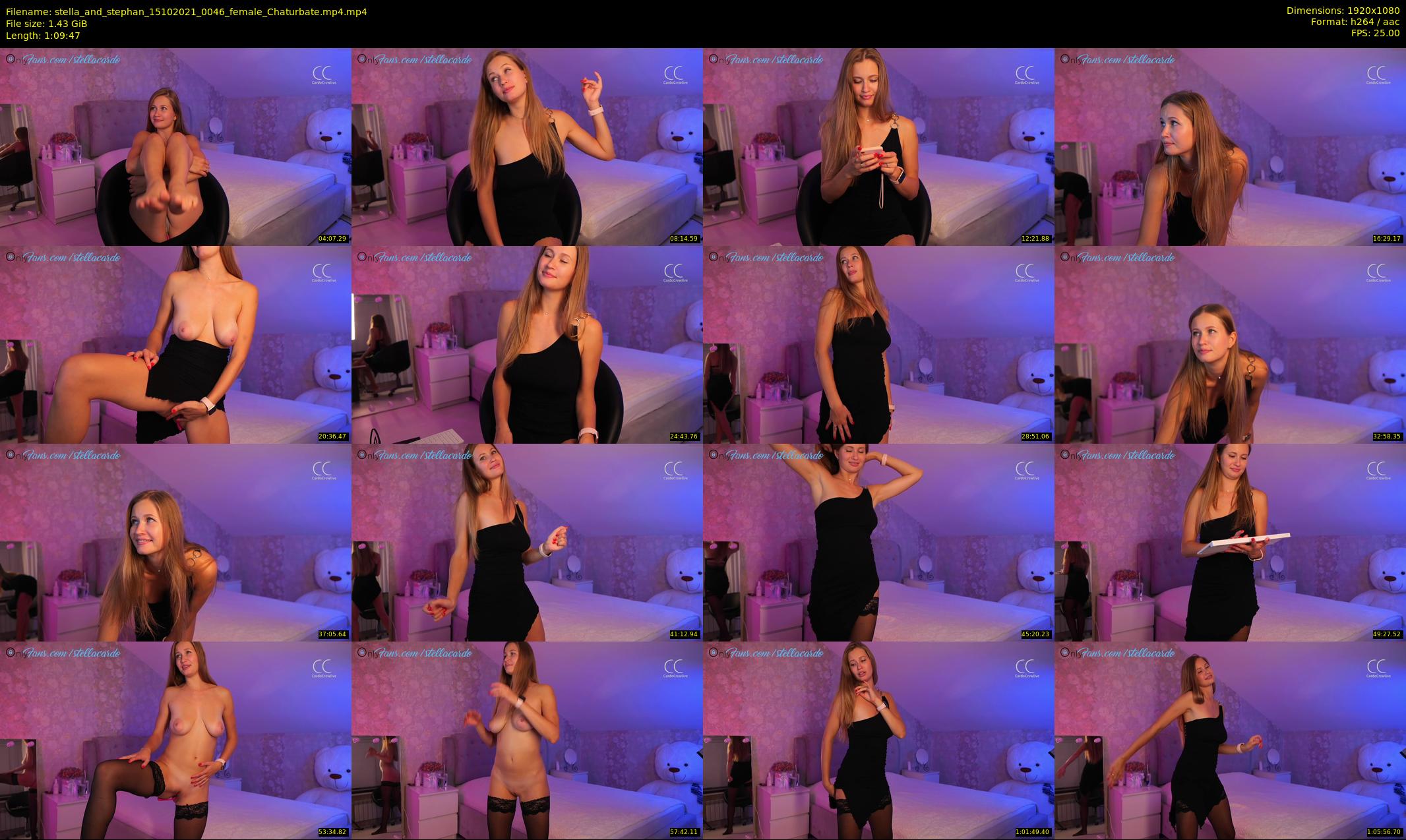 stella_and_stephan — 70 minute Chaturbate couple cam show recording, 1080p, Oct 15, 2021