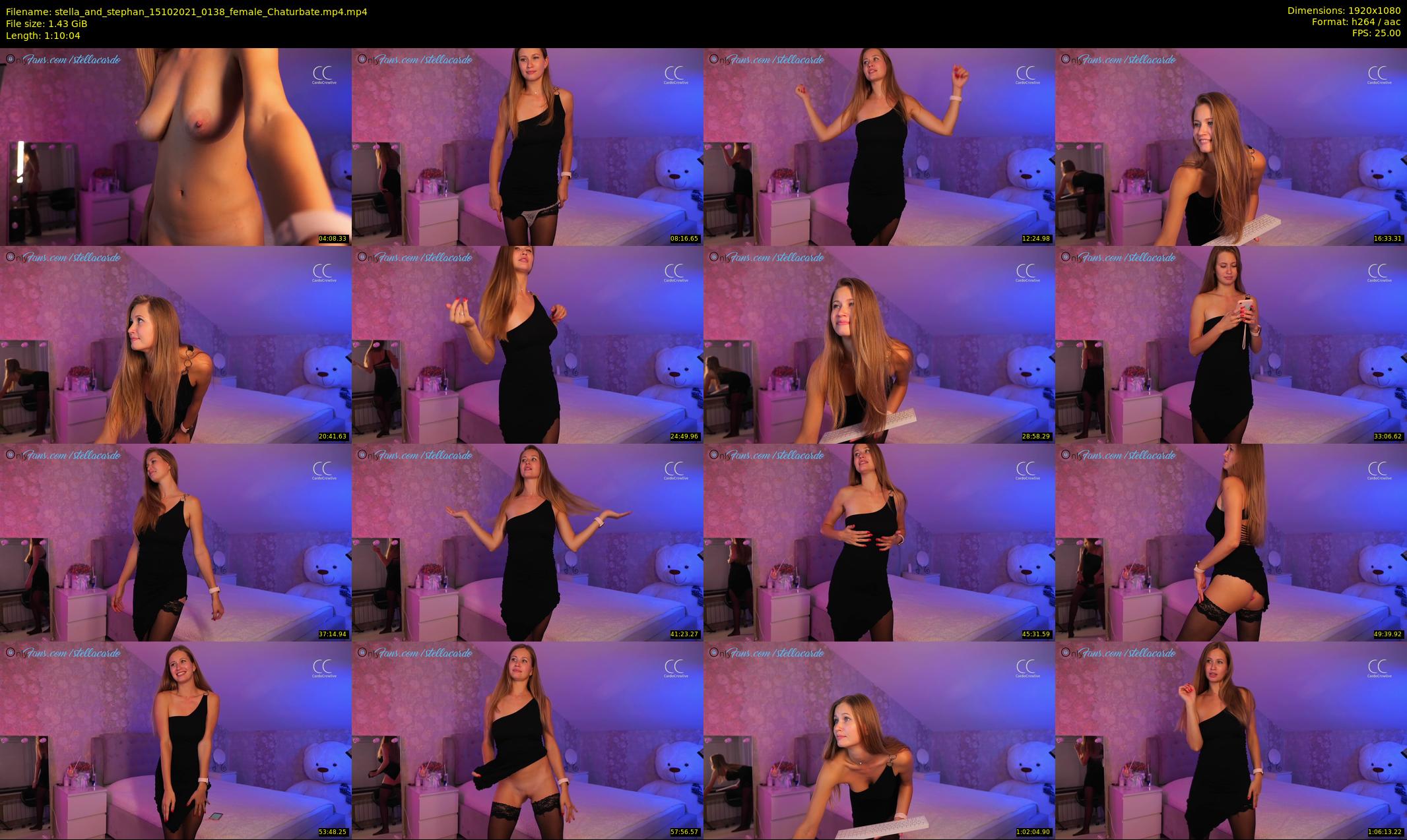 stella_and_stephan — 71 minute Chaturbate couple cam show recording, 1080p, Oct 15, 2021