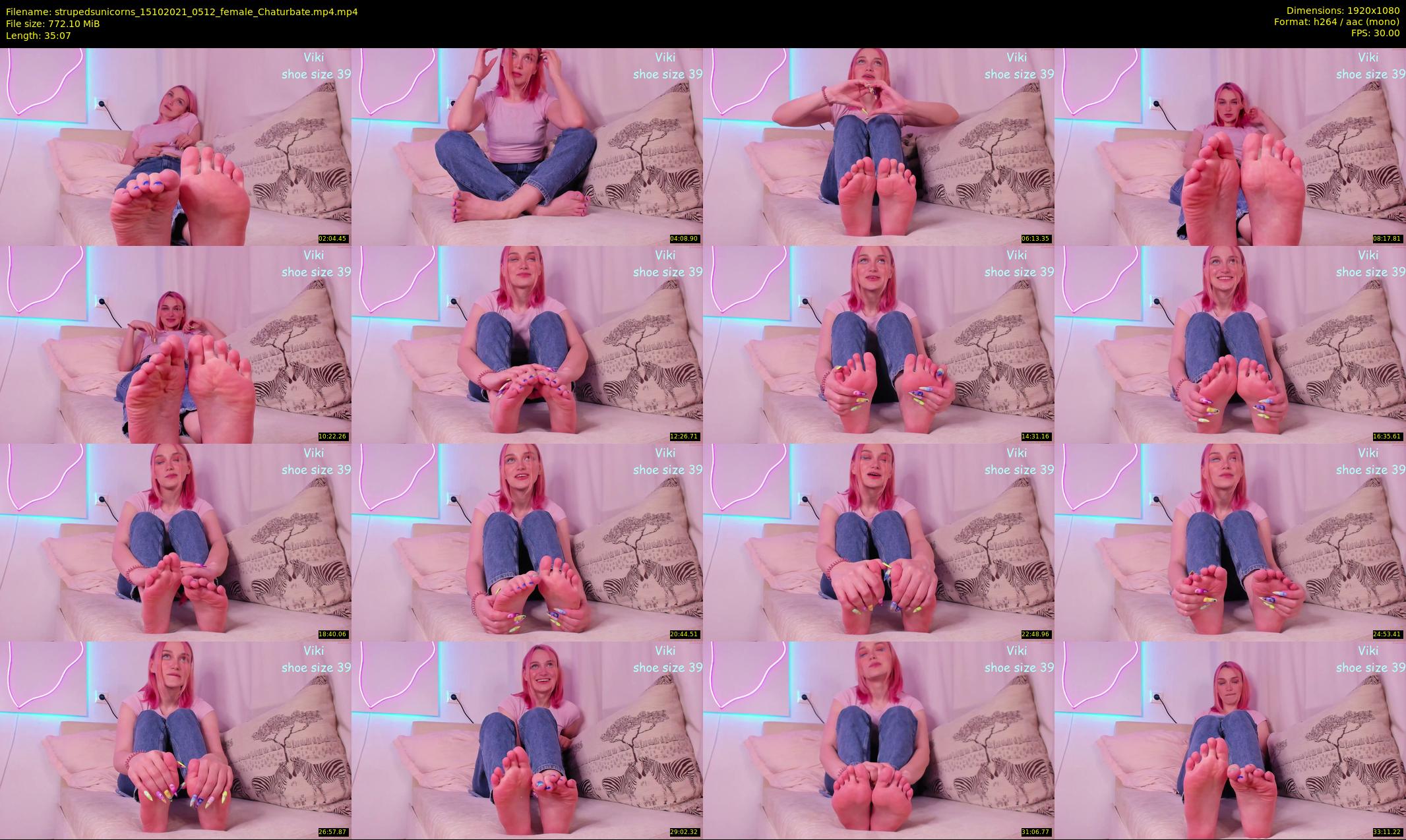 strupedsunicorns — 36 minute Chaturbate couple cam show recording, 1080p, Oct 15, 2021