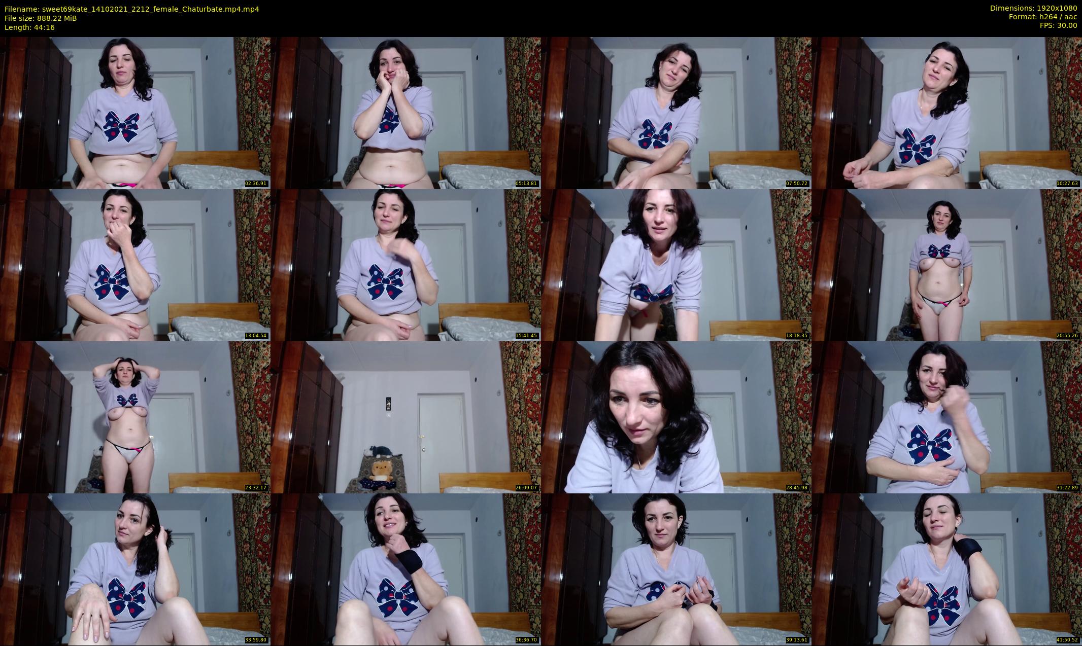 sweet69kate — 45 minute Chaturbate female cam show recording, 1080p, Oct 14, 2021