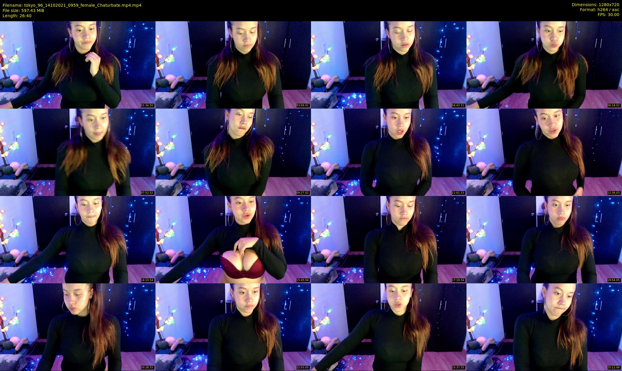 tokyo_96 — 27 minute Chaturbate female cam show recording, 720p, Oct 14, 2021