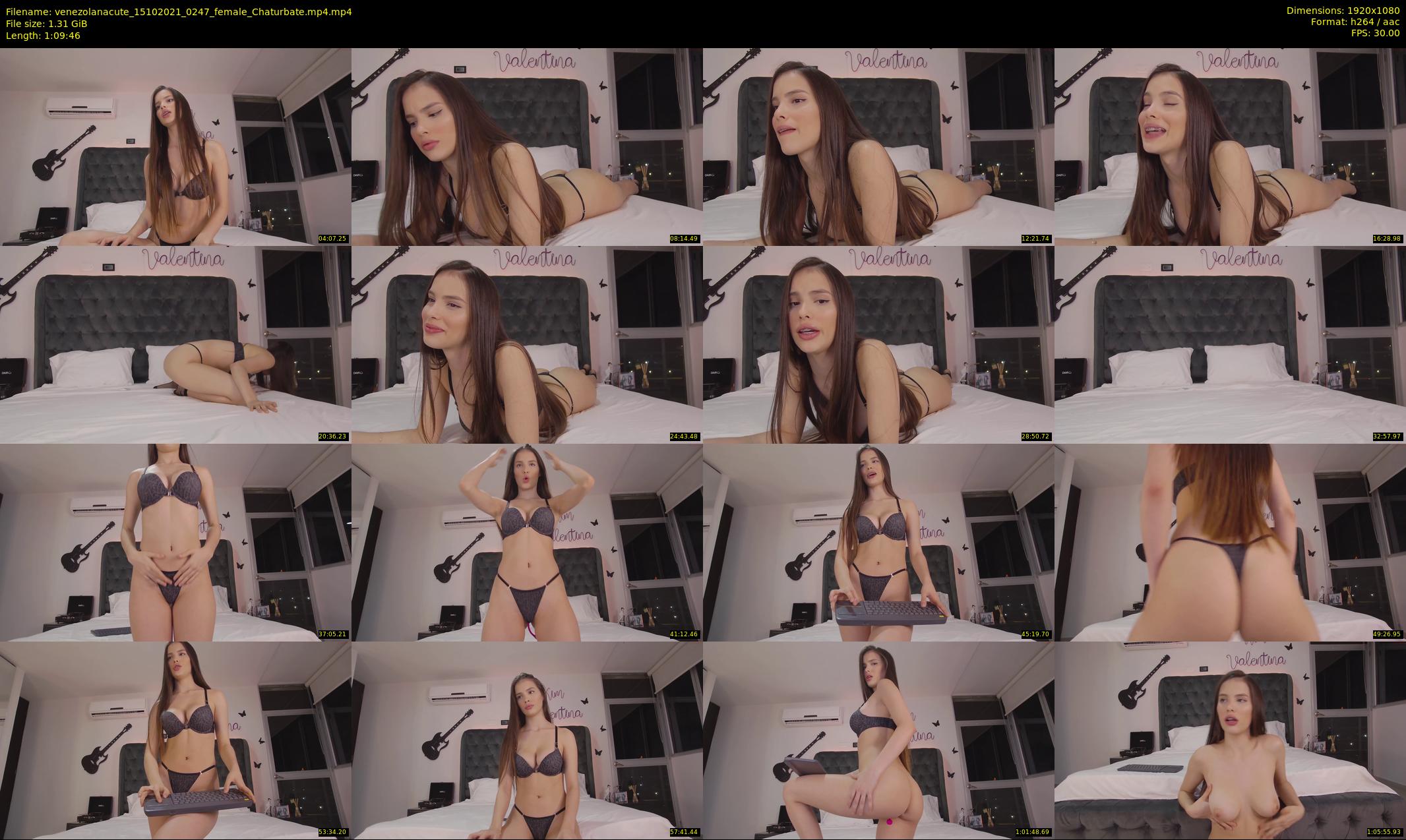 venezolanacute — 70 minute Chaturbate female cam show recording, 1080p, Oct 15, 2021