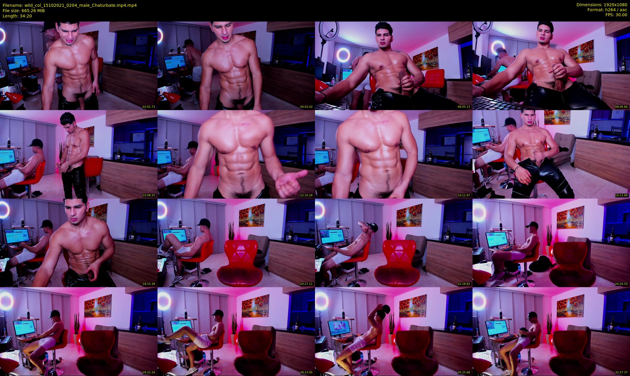 wild_col — 35 minute Chaturbate male cam show recording, 1080p, Oct 15, 2021