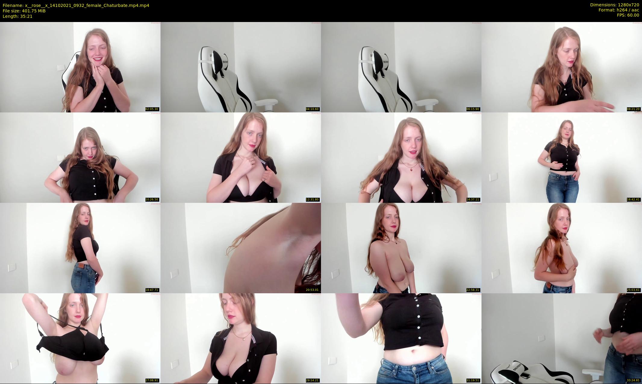 x__rose__x — 36 minute Chaturbate female cam show recording, 720p, Oct 14, 2021
