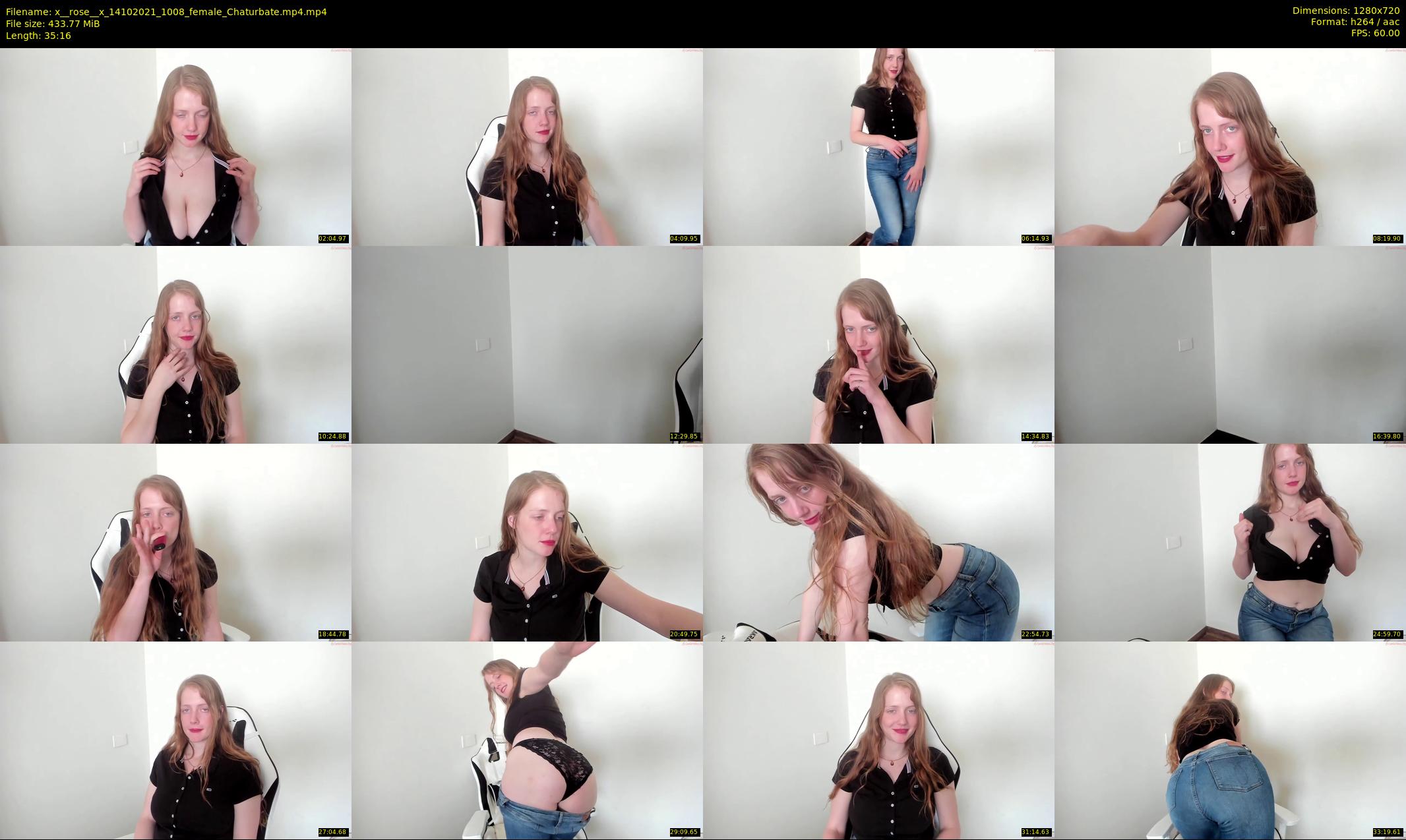 x__rose__x — 36 minute Chaturbate female cam show recording, 720p, Oct 14, 2021