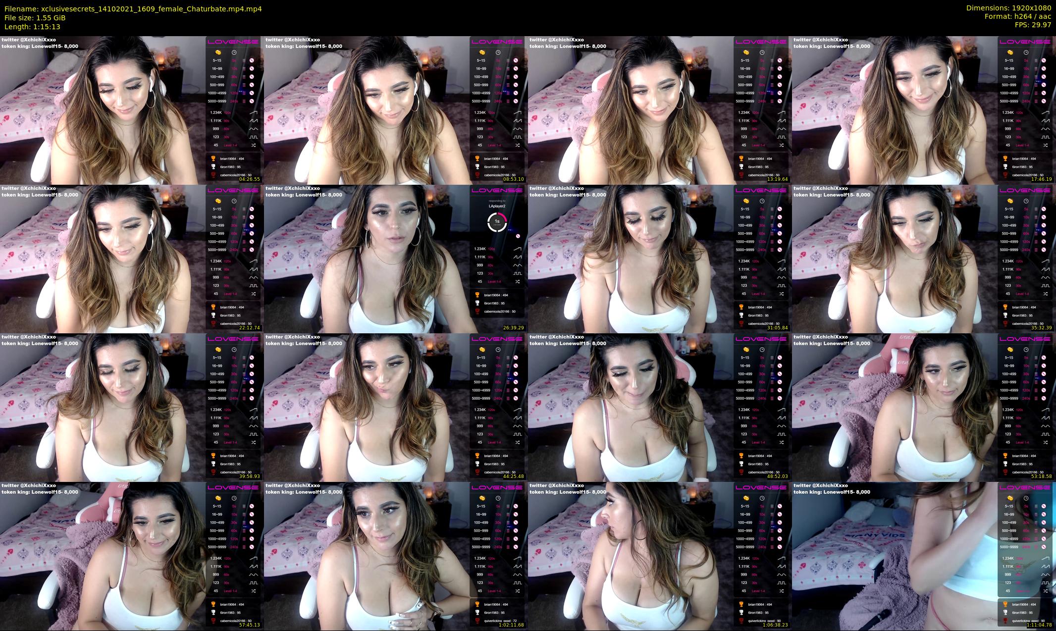 xclusivesecrets — 76 minute Chaturbate female cam show recording, 1080p, Oct 14, 2021