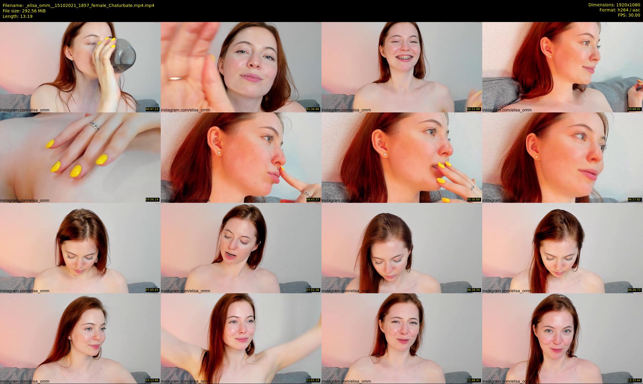 _elisa_omm_ — 14 minute Chaturbate female cam show recording, 1080p, Oct 15, 2021