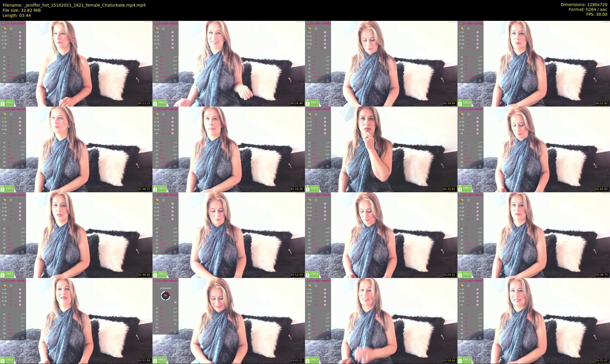 _jeniffer_hot — 4 minute Chaturbate female cam show recording, 720p, Oct 15, 2021