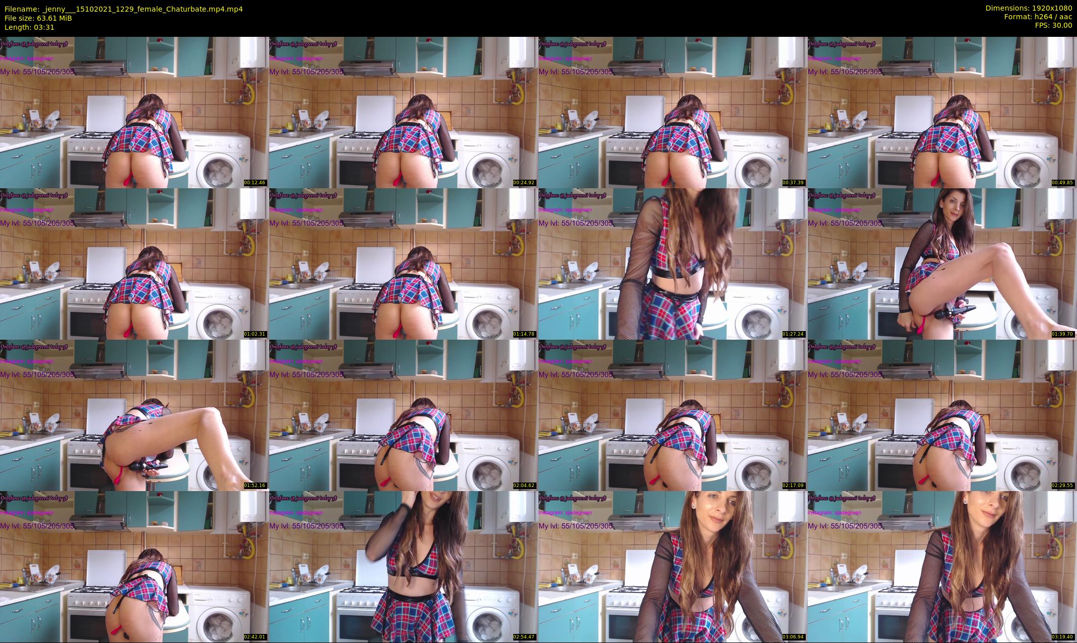 _jenny__ — 4 minute Chaturbate female cam show recording, 1080p, Oct 15, 2021