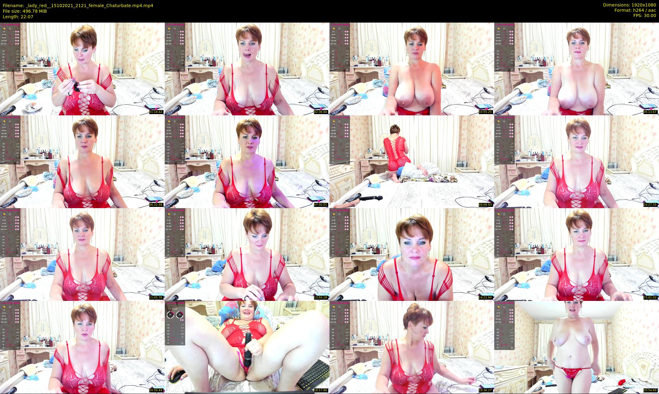 _lady_red_ — 23 minute Chaturbate female cam show recording, 1080p, Oct 15, 2021
