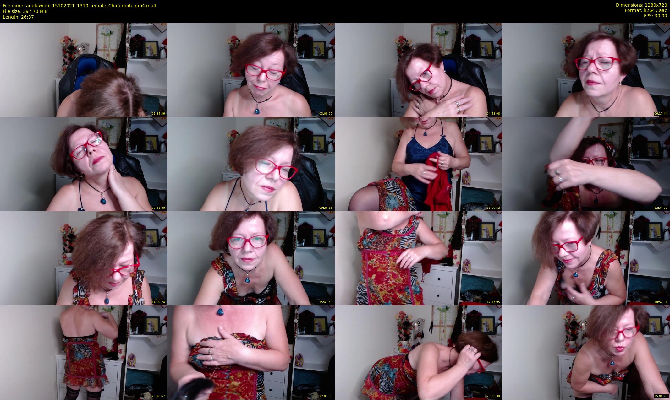 adelewildx — 27 minute Chaturbate female cam show recording, 720p, Oct 15, 2021