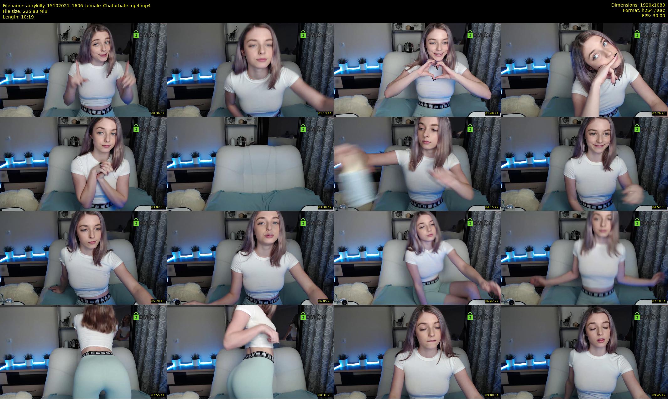 adrykilly — 11 minute Chaturbate female cam show recording, 1080p, Oct 15, 2021