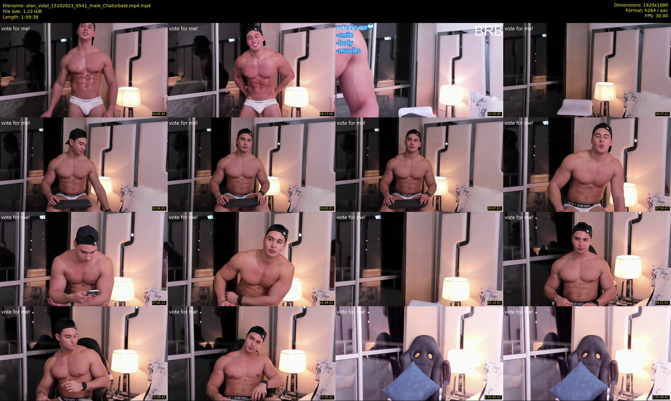 alan_vidal — 70 minute Chaturbate male cam show recording, 1080p, Oct 15, 2021