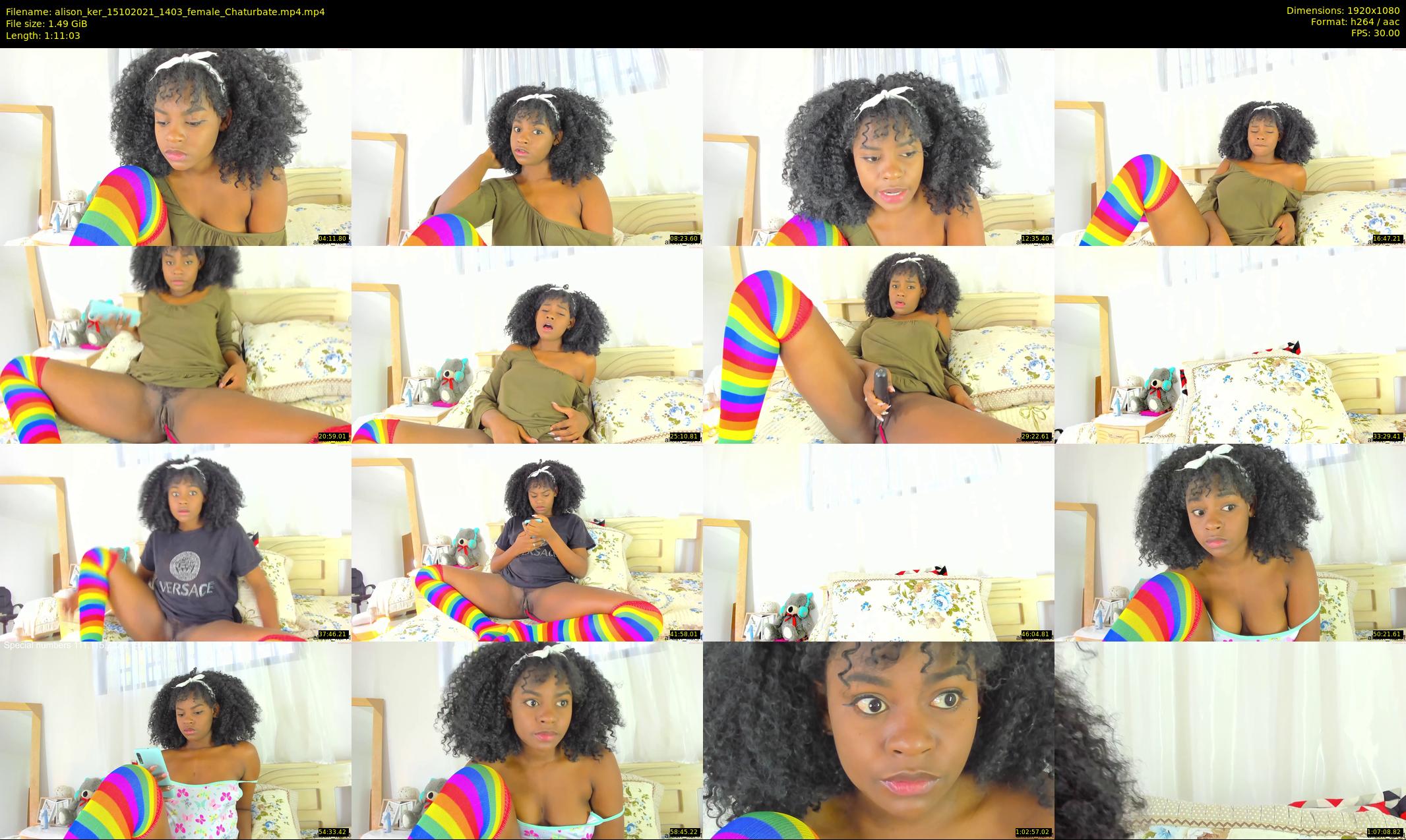 alison_ker — 72 minute Chaturbate female cam show recording, 1080p, Oct 15, 2021