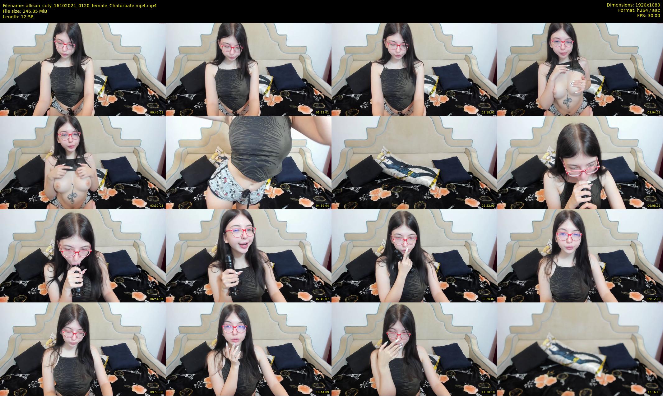 allison_cuty — 13 minute Chaturbate female cam show recording, 1080p, Oct 16, 2021