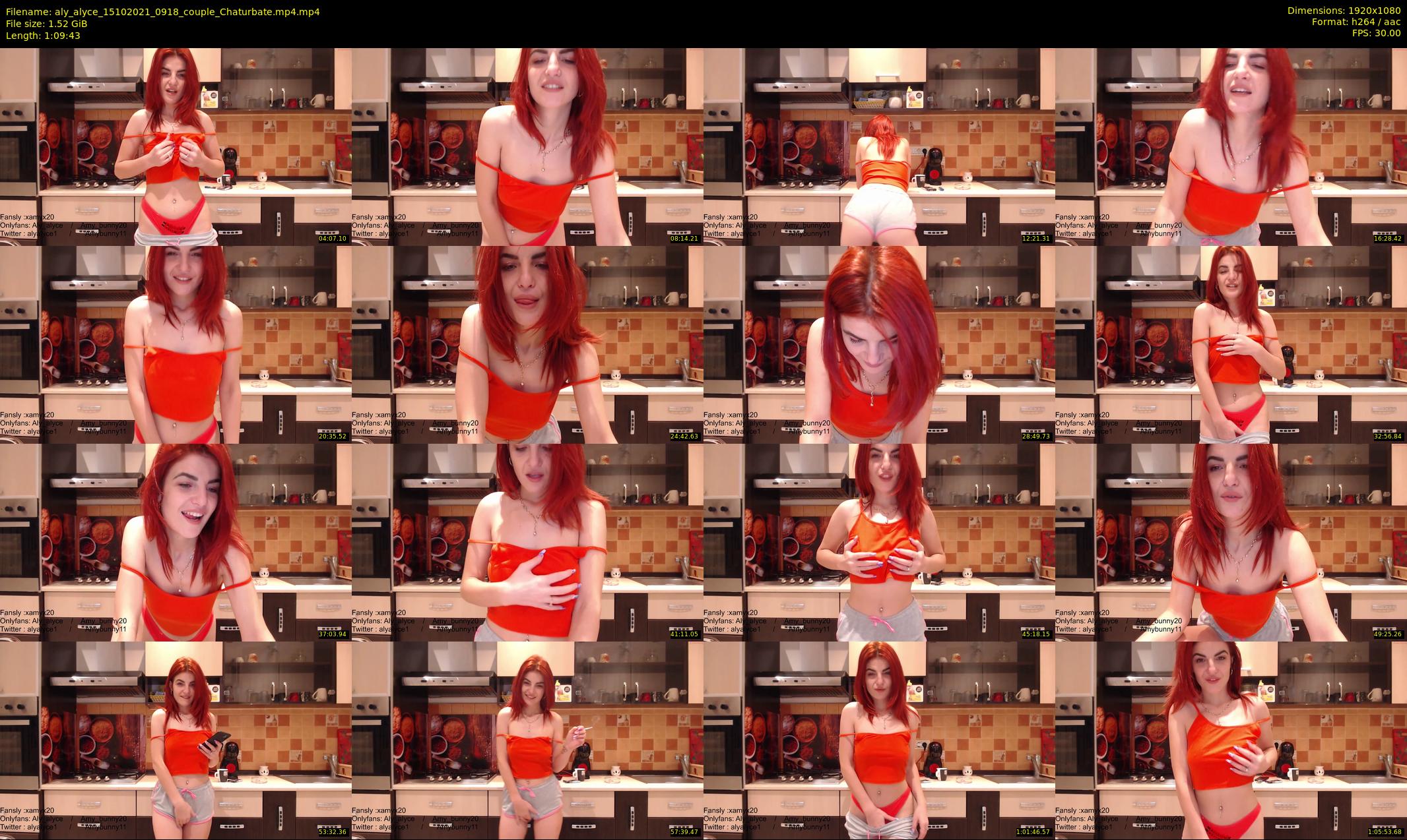 aly_alyce — 70 minute Chaturbate female cam show recording, 1080p, Oct 15, 2021