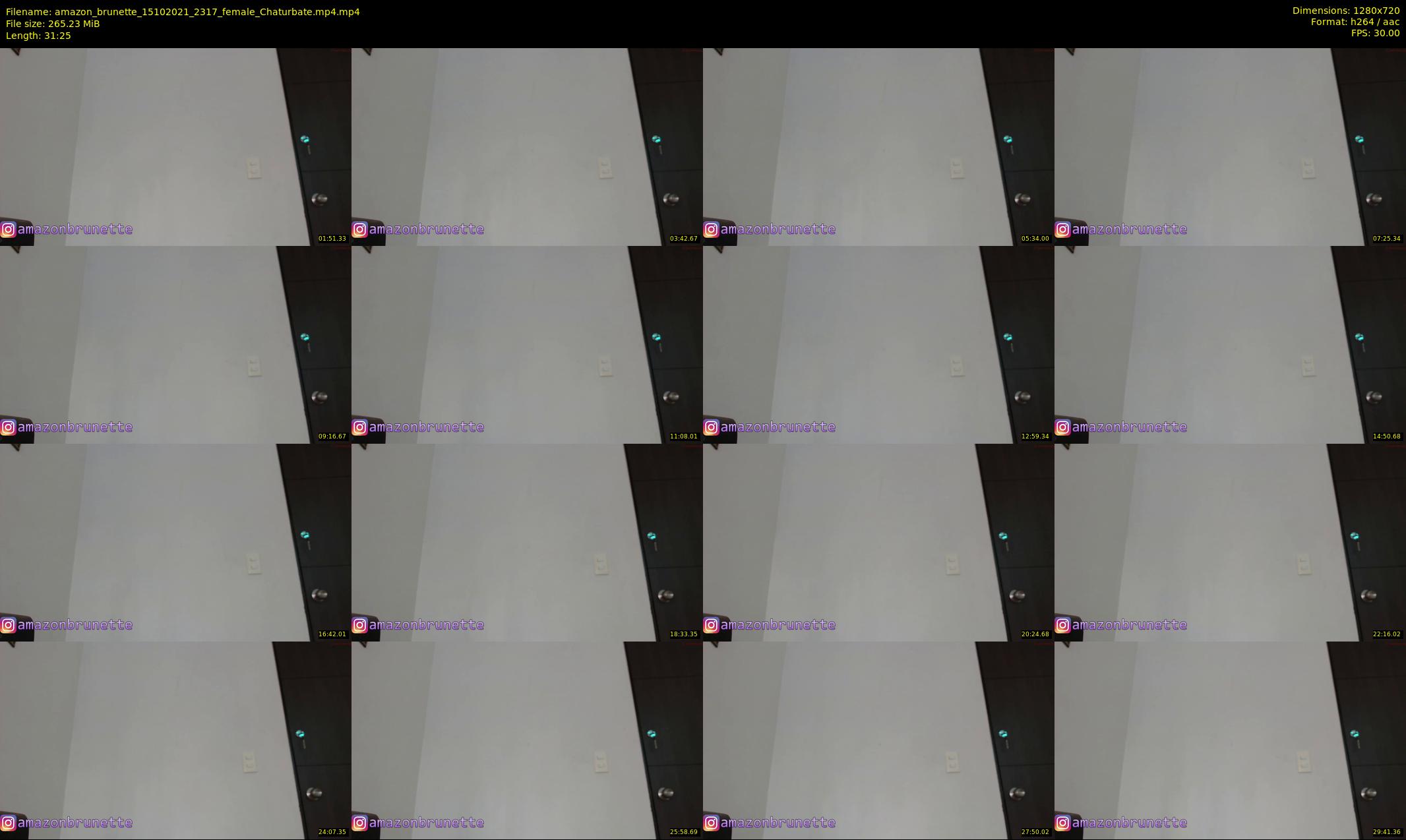 amazon_brunette — 32 minute Chaturbate female cam show recording, 720p, Oct 15, 2021