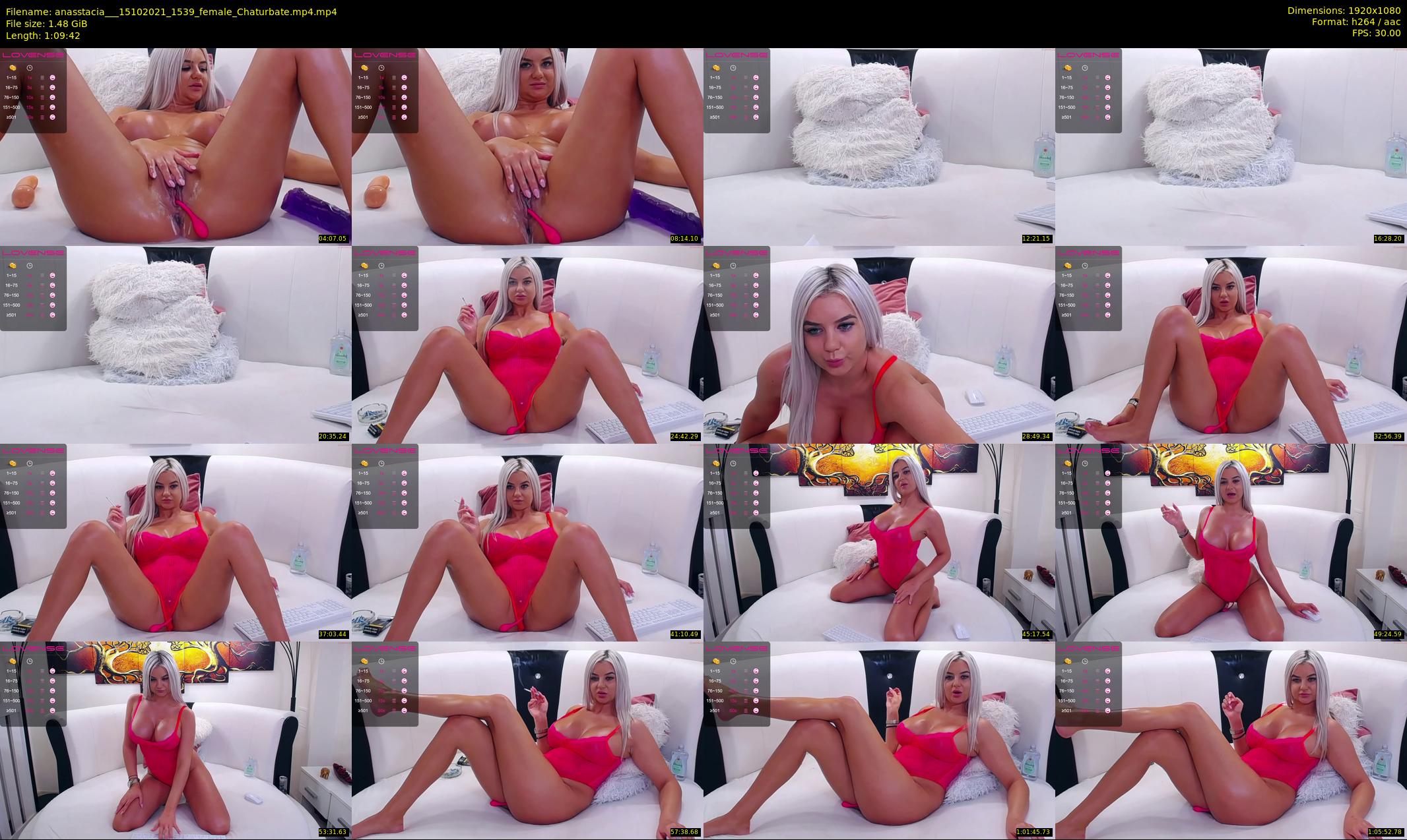 anasstacia__ — 70 minute Chaturbate female cam show recording, 1080p, Oct 15, 2021