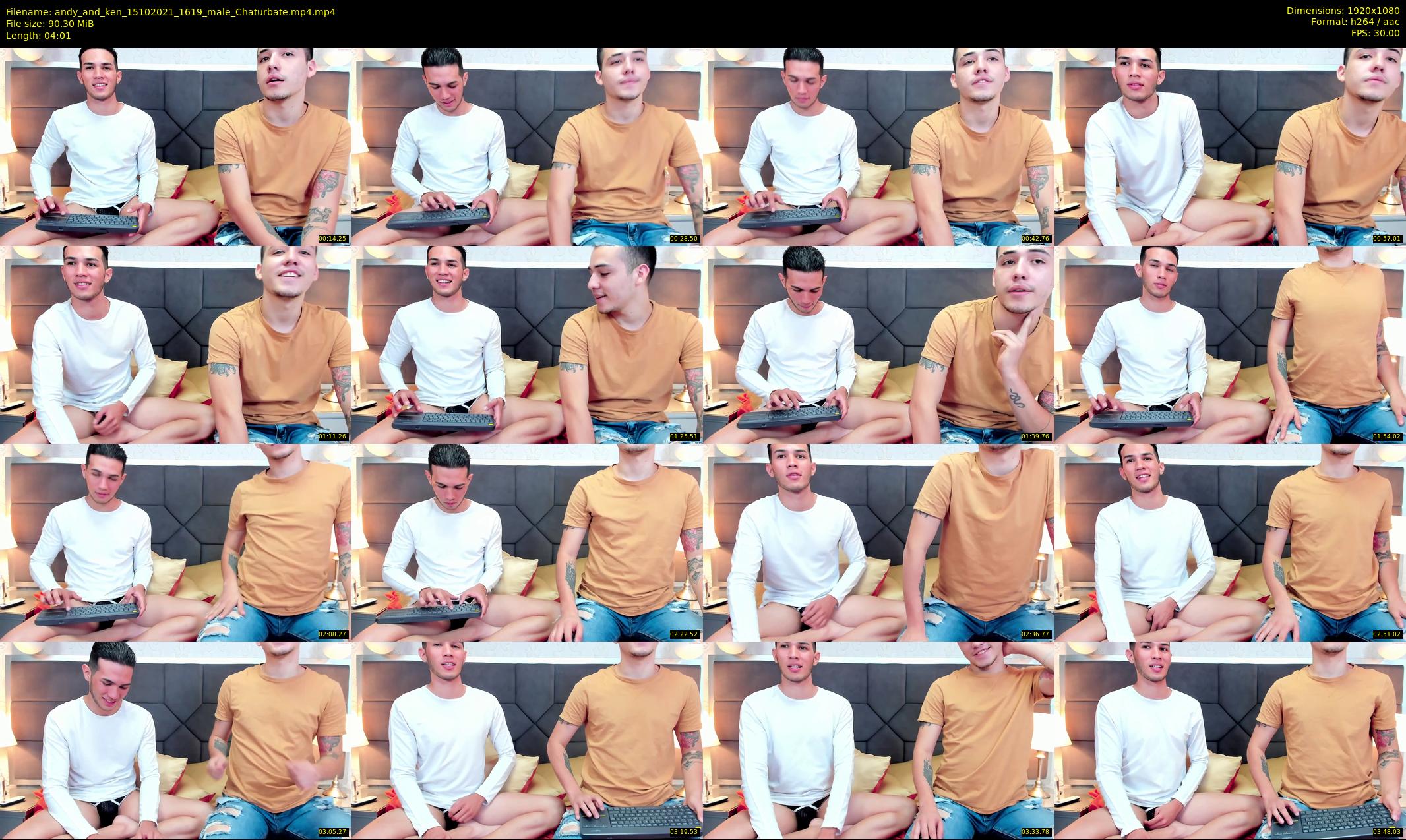 andy_and_ken — 5 minute Chaturbate male cam show recording, 1080p, Oct 15, 2021