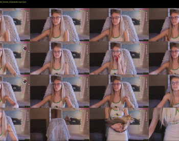 angeellina — 8 minute Chaturbate female cam show recording, 1080p, Oct 15, 2021