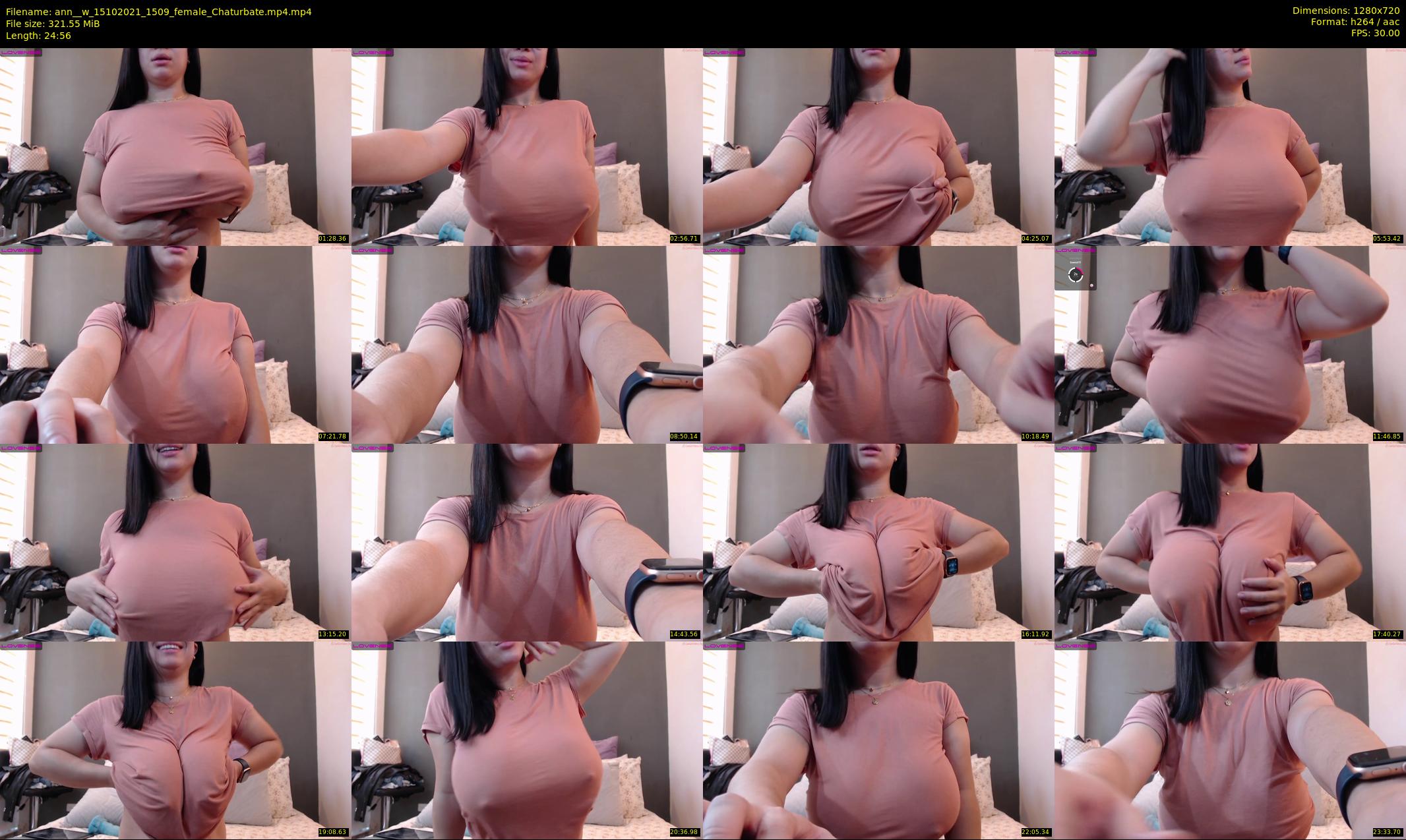 ann__w — 25 minute Chaturbate female cam show recording, 720p, Oct 15, 2021