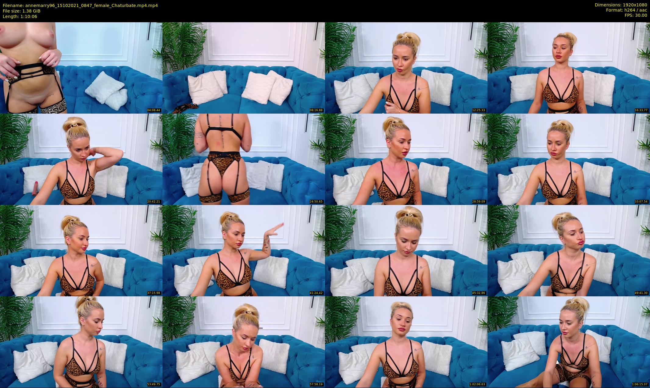 annemarry96 — 71 minute Chaturbate female cam show recording, 1080p, Oct 15, 2021