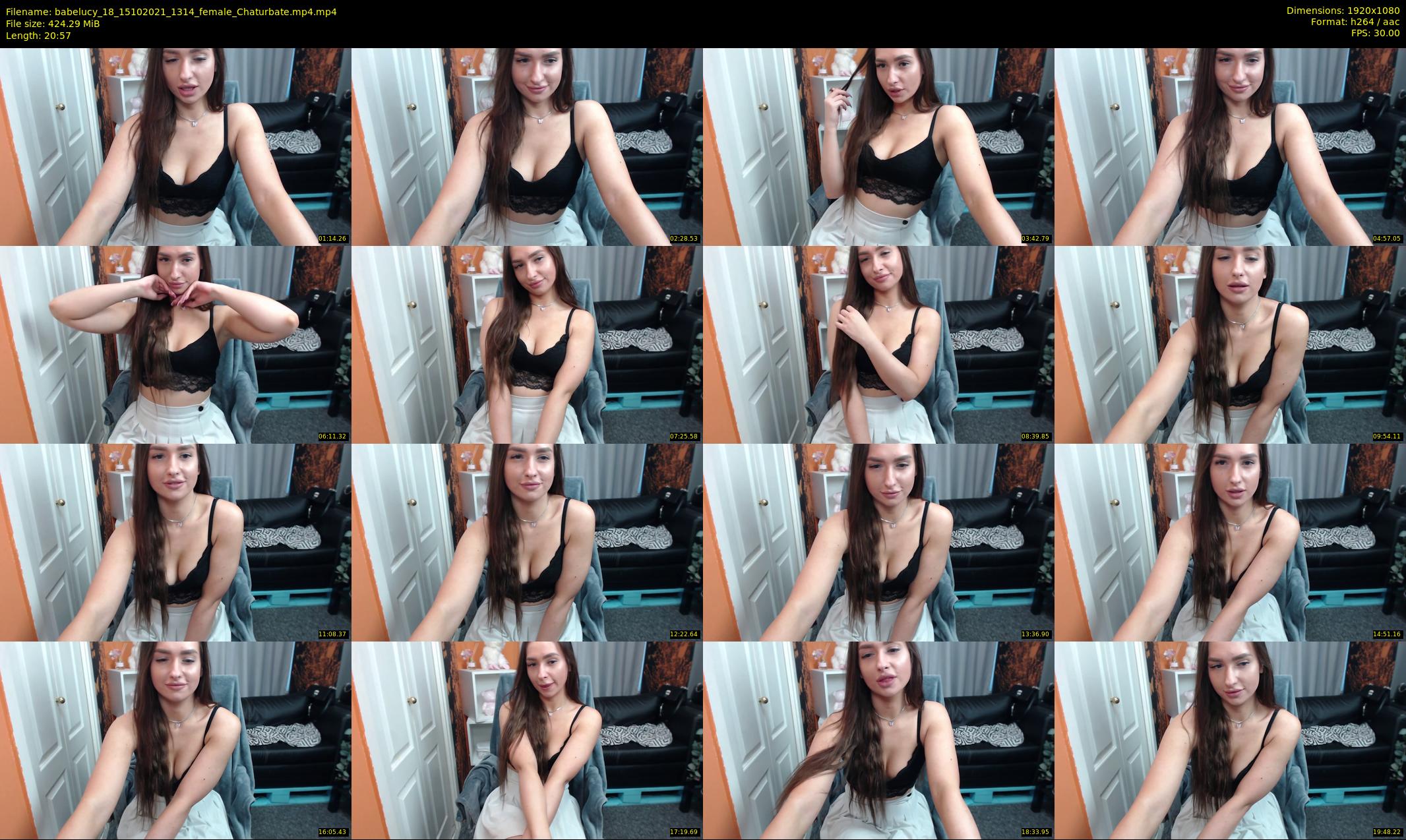 babelucy_18 — 21 minute Chaturbate female cam show recording, 1080p, Oct 15, 2021