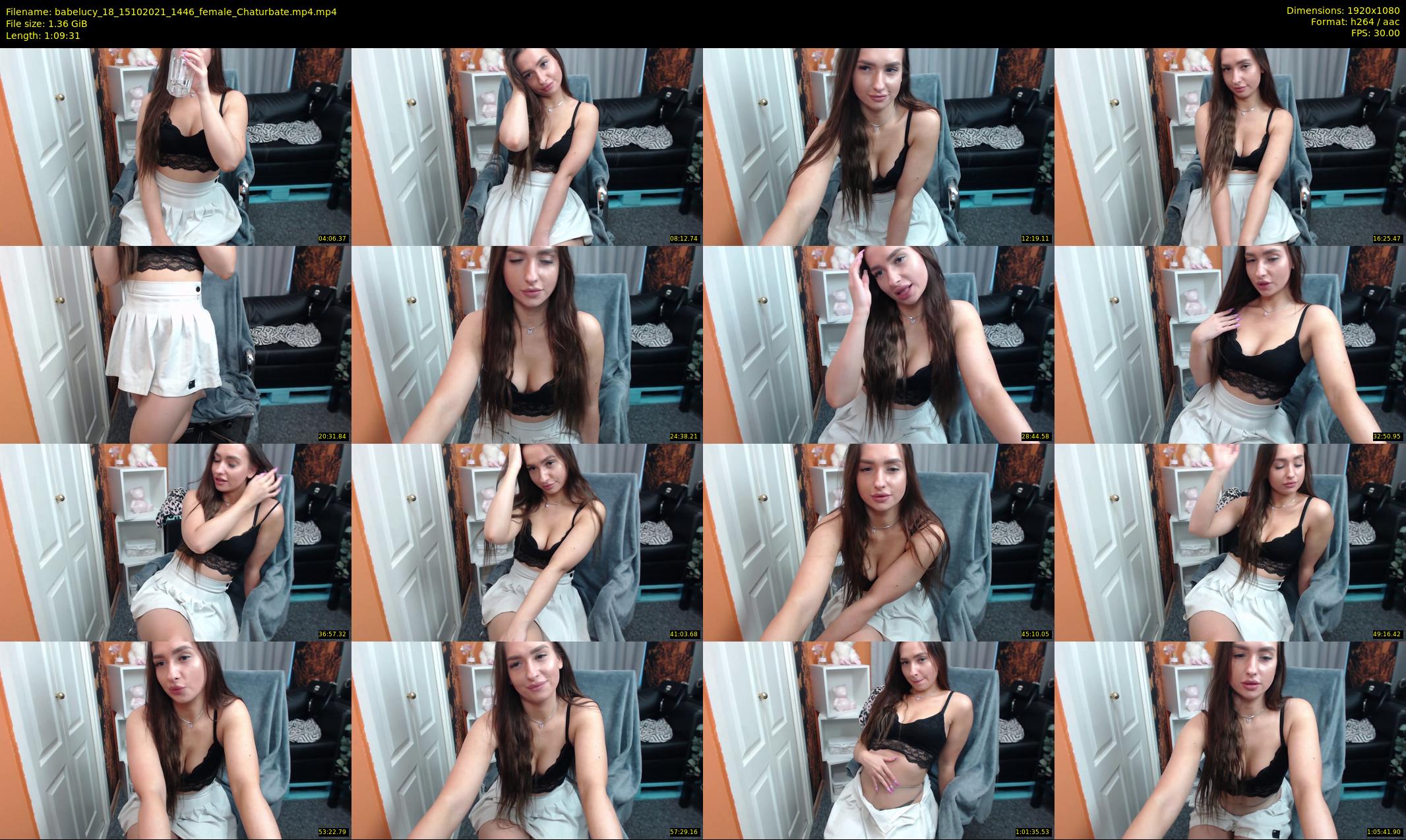 babelucy_18 — 70 minute Chaturbate female cam show recording, 1080p, Oct 15, 2021
