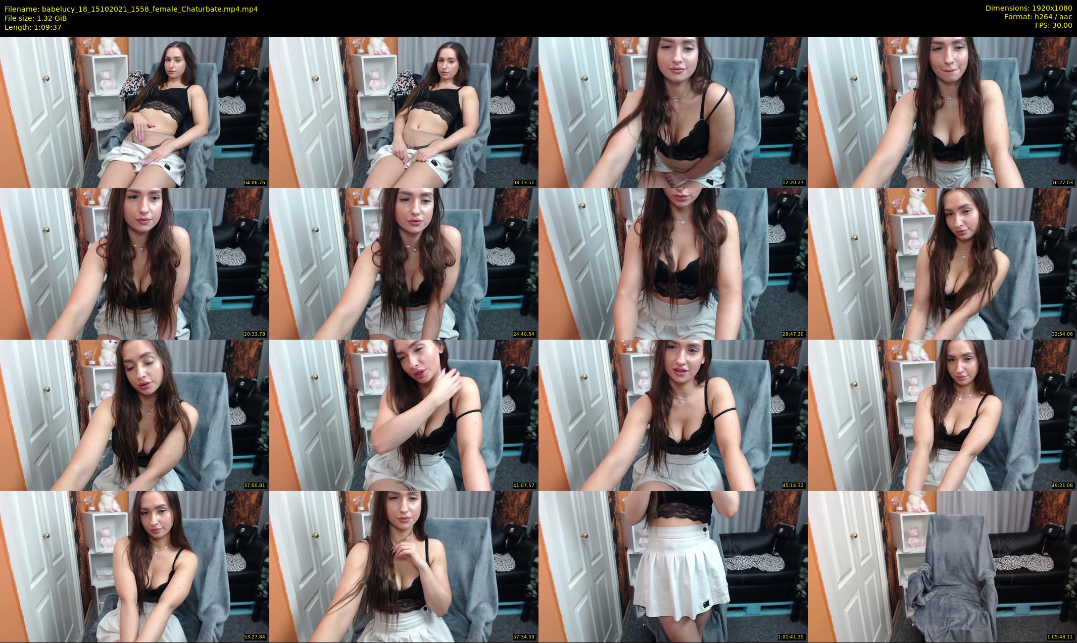 babelucy_18 — 70 minute Chaturbate female cam show recording, 1080p, Oct 15, 2021