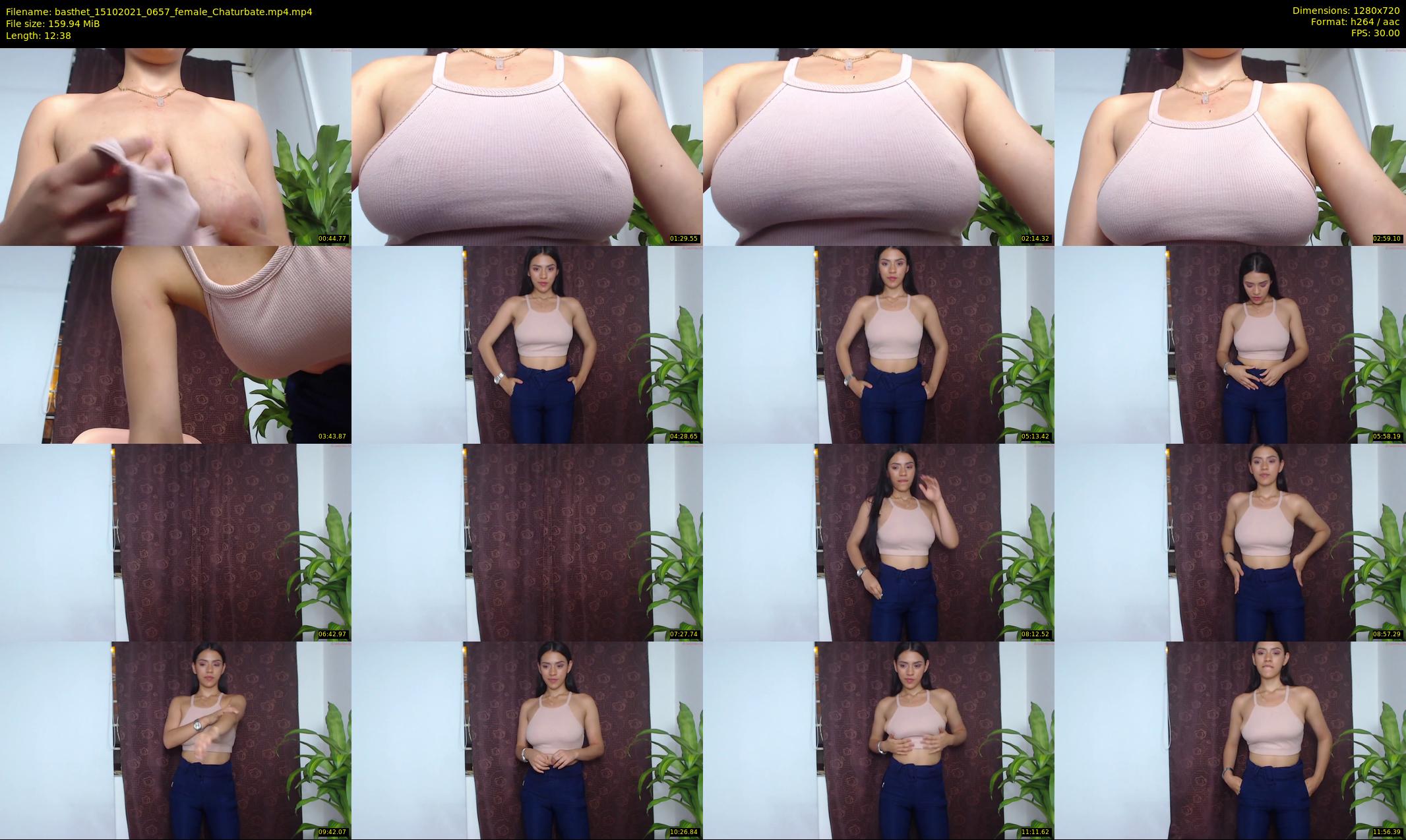 basthet — 13 minute Chaturbate female cam show recording, 720p, Oct 15, 2021
