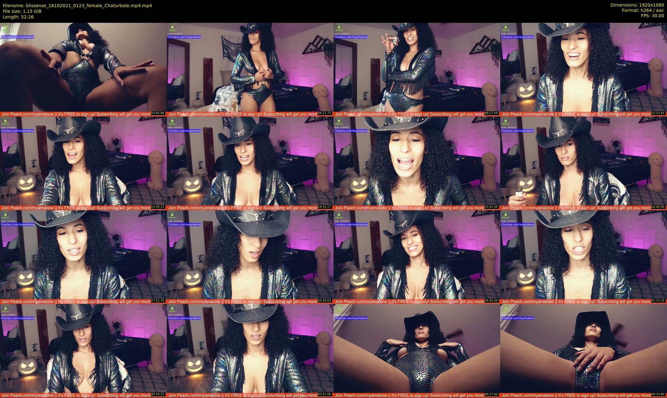 blissense — 53 minute Chaturbate female cam show recording, 1080p, Oct 16, 2021